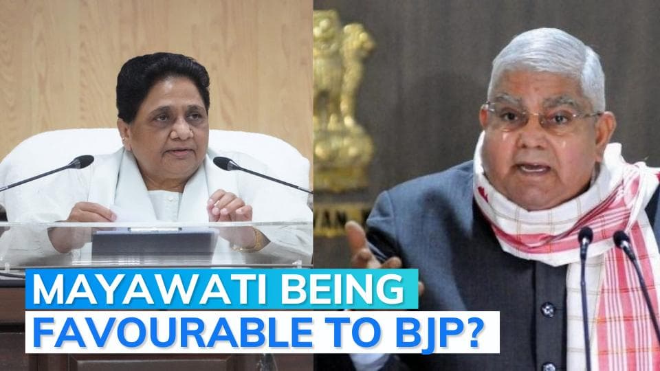 BSP chief Mayawati announces support to NDA's vice presidential candidate Jagdeep Dhankhar