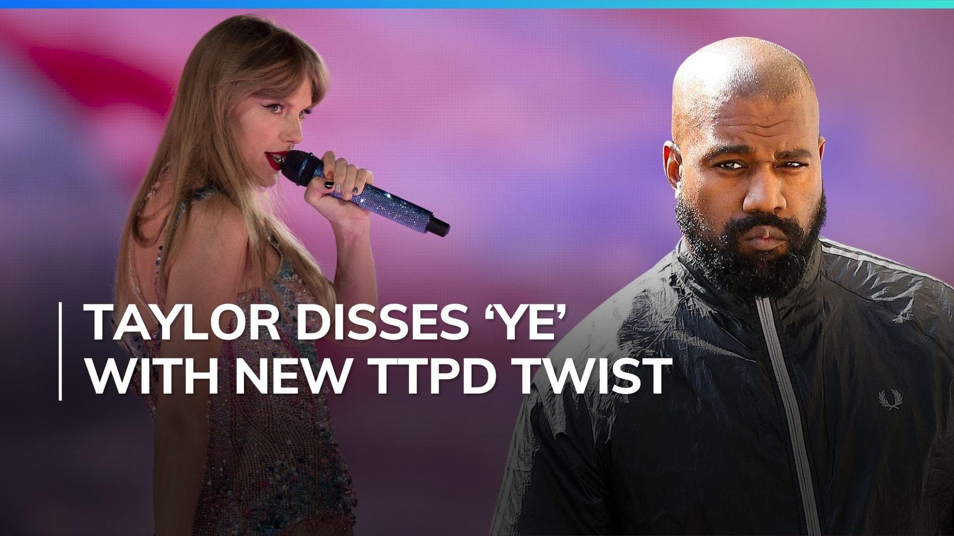 Taylor Swift now targets Kim's ex-husband Ye as she renames 'thank You aimEe' for acoustic collection 