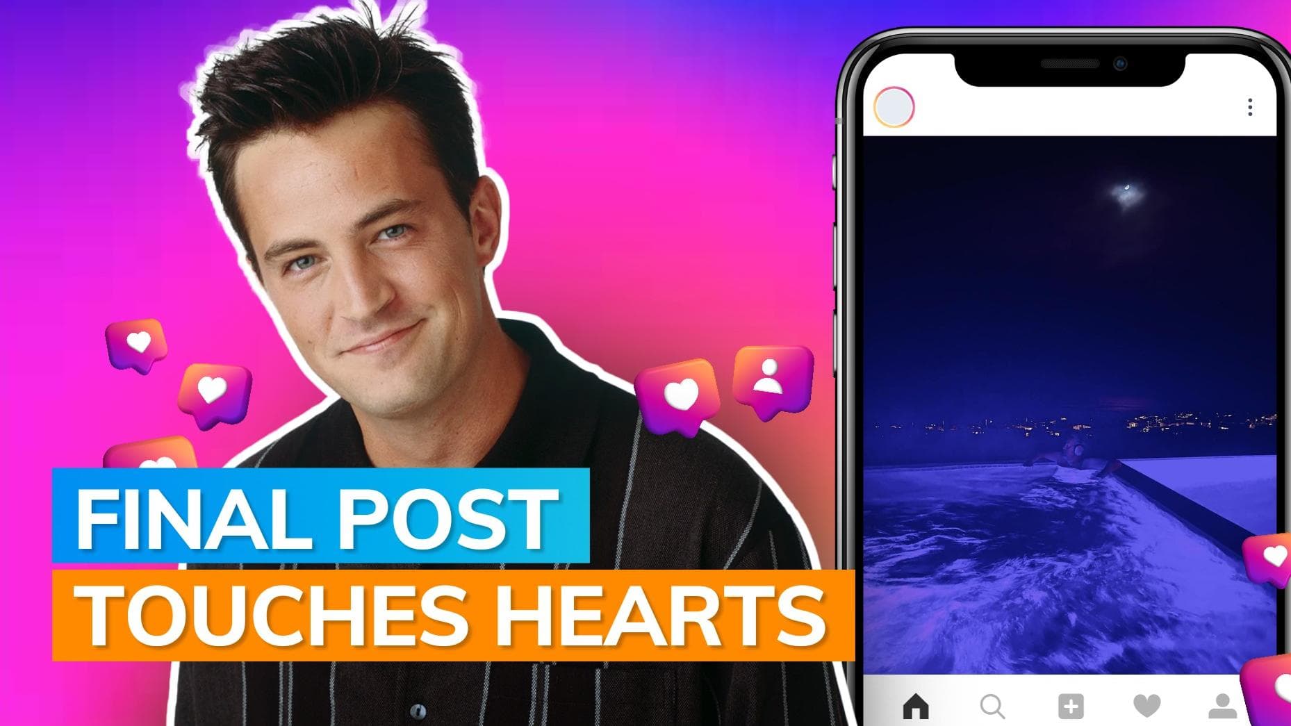 Matthew Perry's last Instagram post leaves fans emotional: farewell to beloved actor