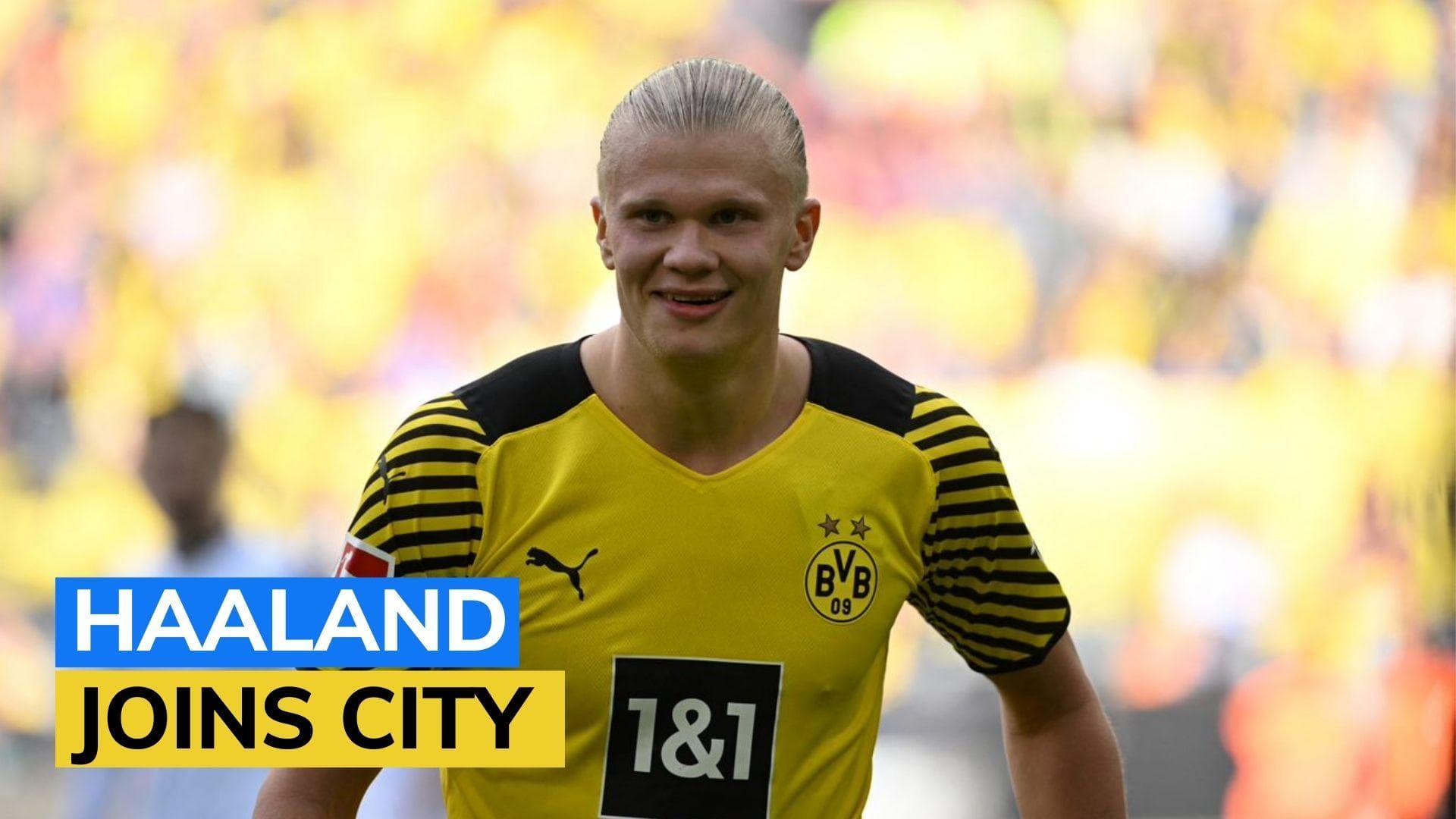 Manchester City completes Erling Haaland transfer for €60 million