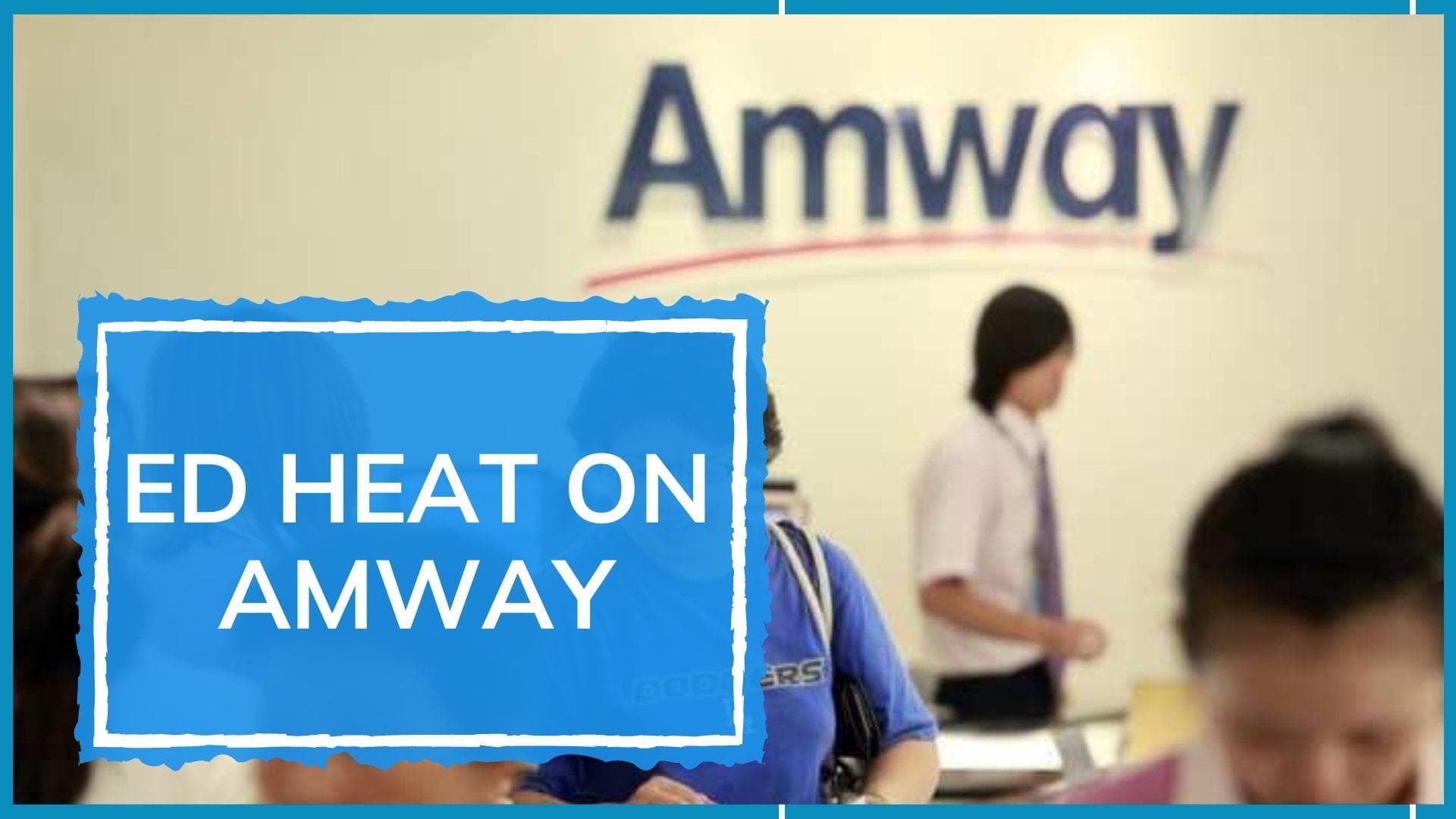 Amway running a pyramid fraud?