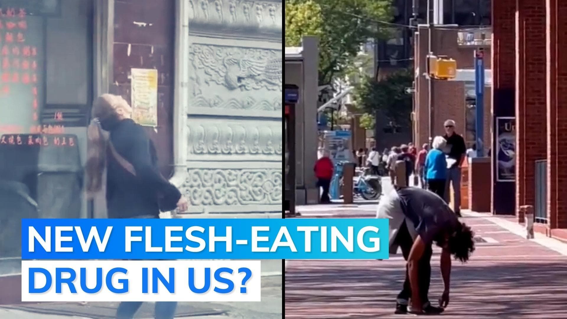 On camera: here's why people in US are turning into 'Zombies'