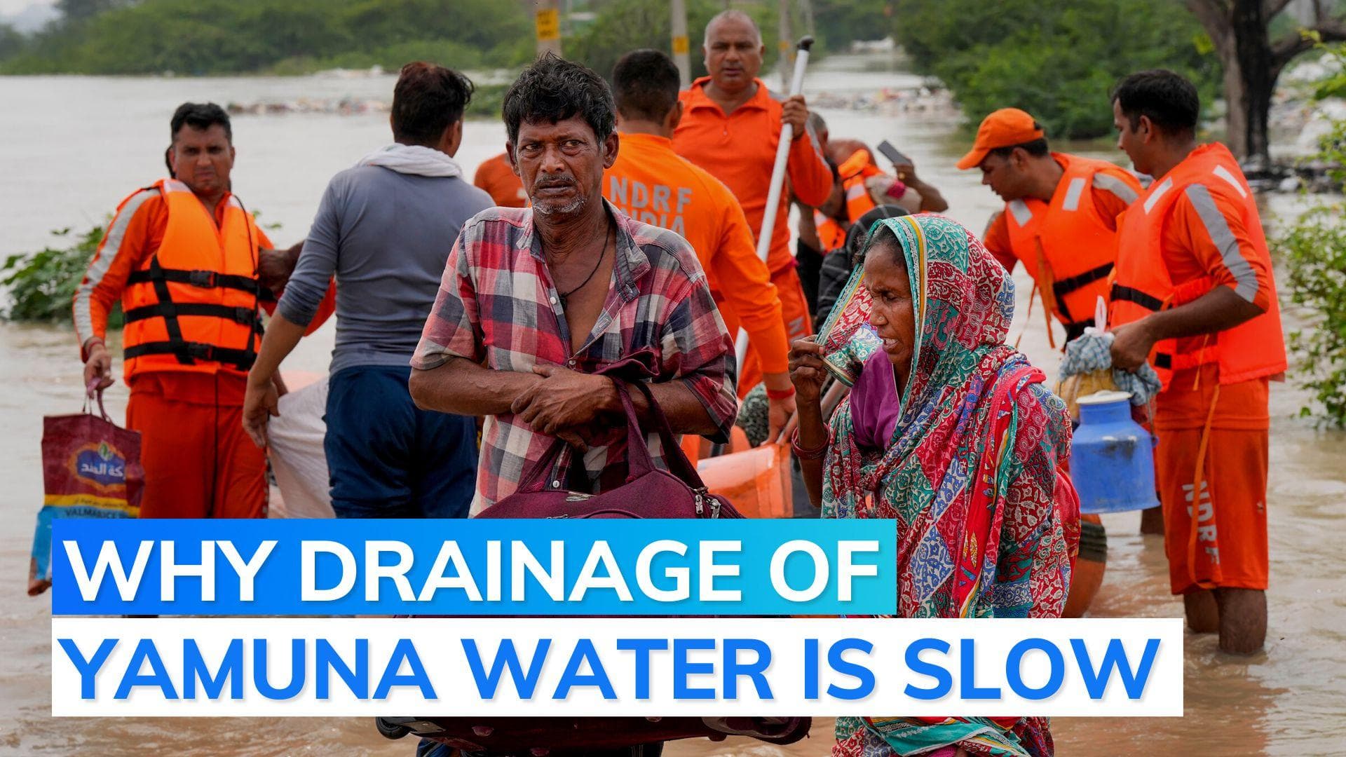 Delhi floods: what's obstructing flow of Yamuna? Delhi minister answers