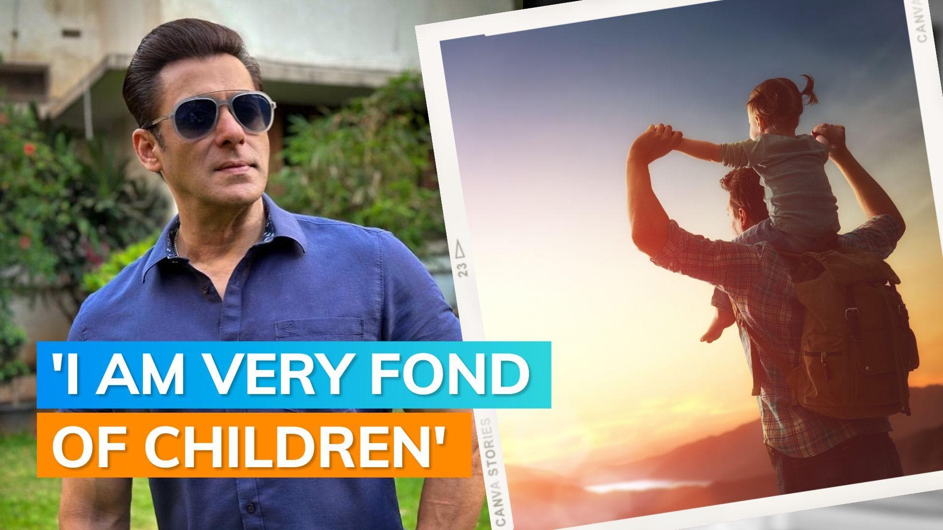 Salman Khan says that he wanted to be a father but, 'Indian judiciary doesn't allow it'