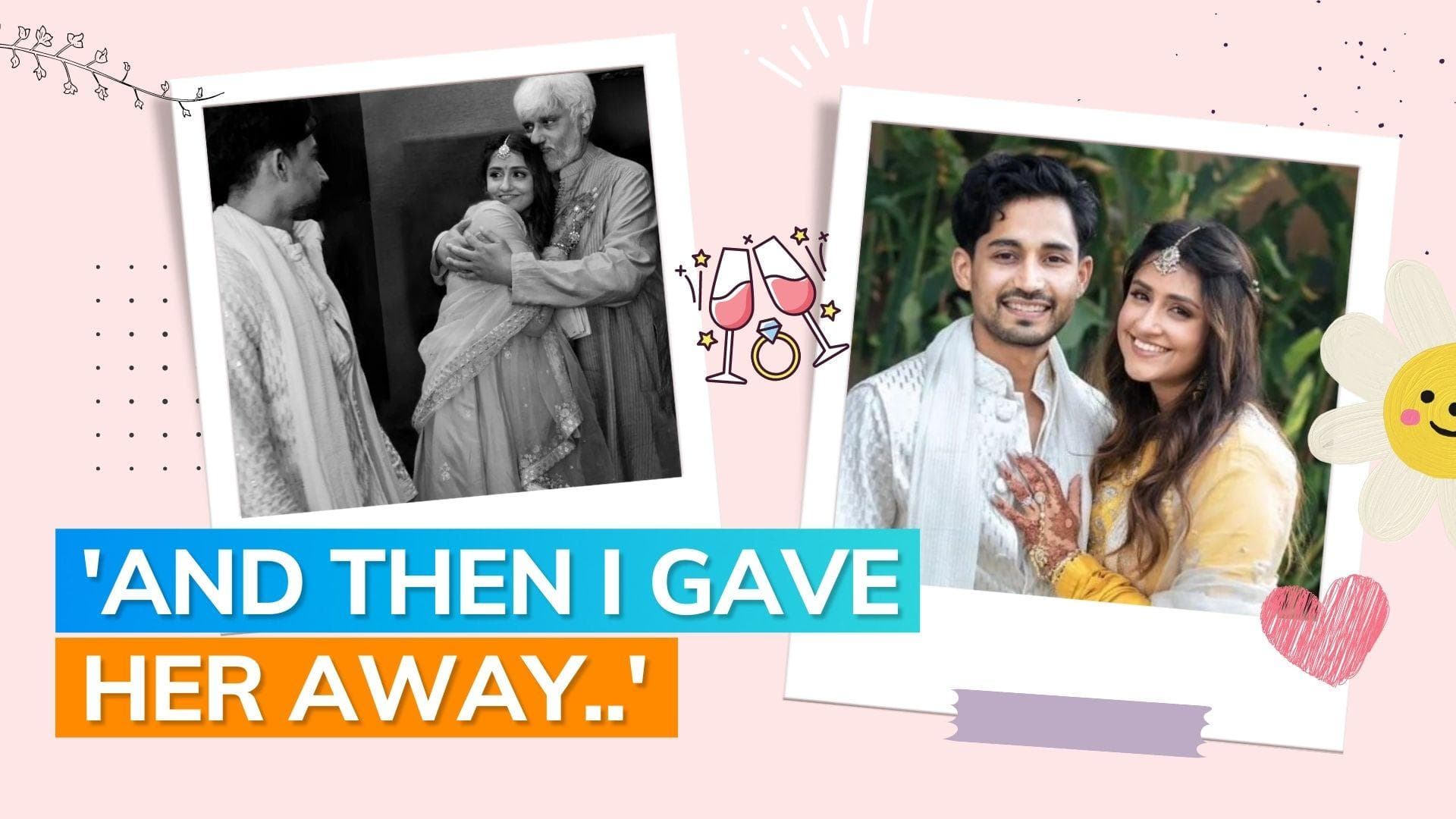 Vikram Bhatt’s daughter Krishna Bhatt gets engaged to Vedant Sarda, filmmaker dedicates a song 