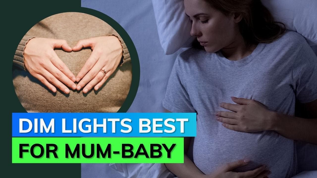 Dimming lights before bedtime leads to safer pregnancy as per study