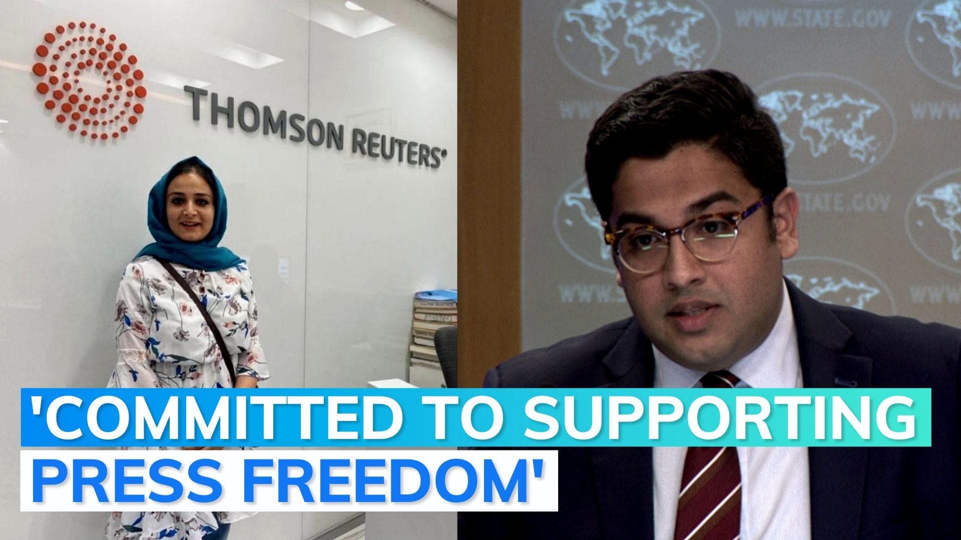 Aware of journalist Mattoo being prevented from travelling to US: State dept