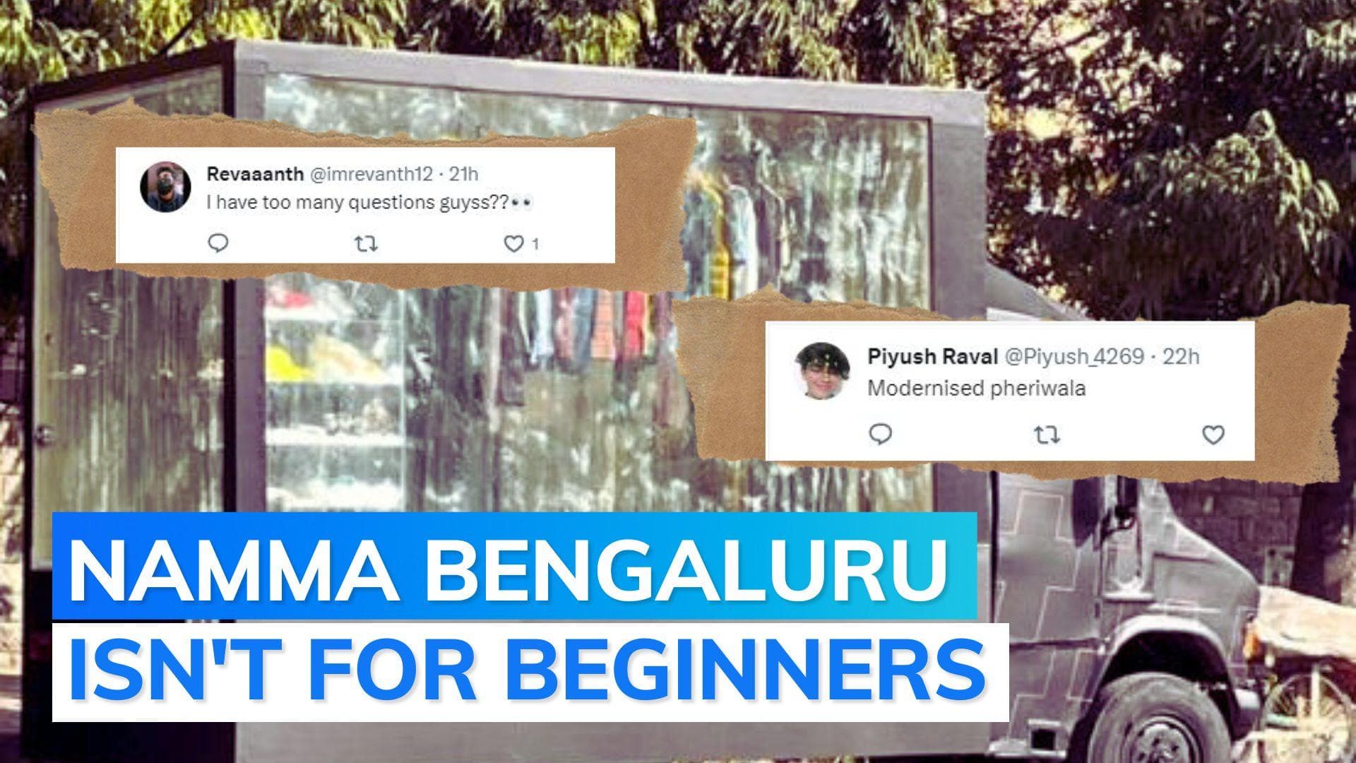 Walk-in showroom on a truck spotted in Bengaluru, internet calls it 'billion dollar startup in making'