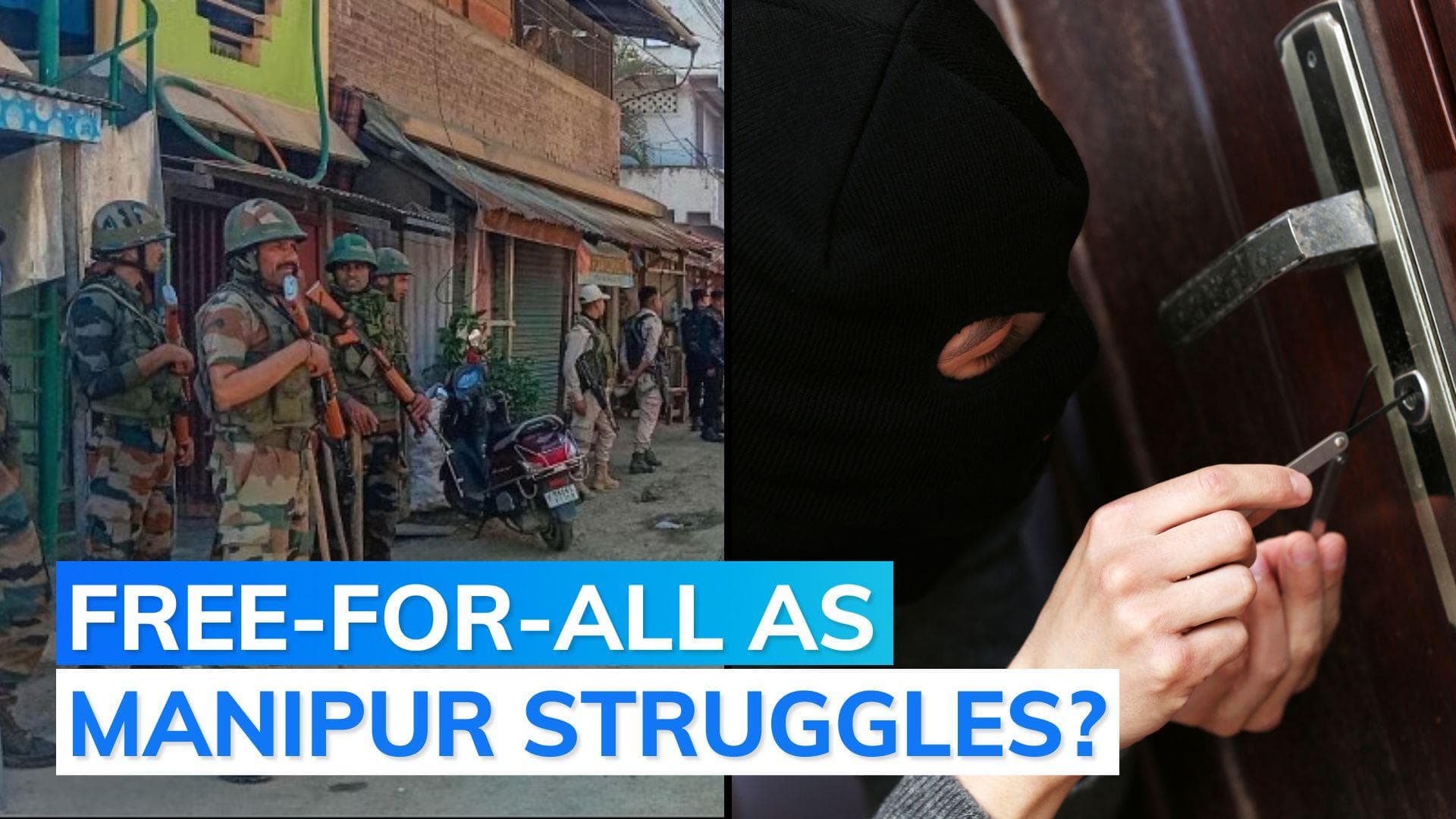  Another Manipur bank looted, computers and electronic items stolen