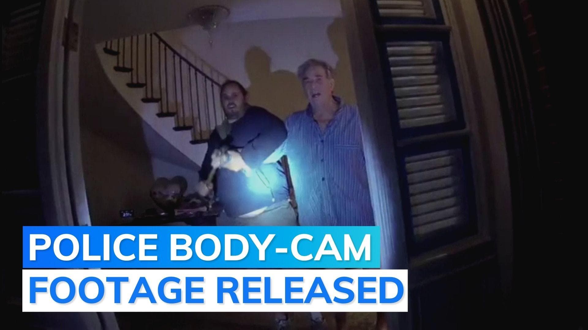 Watch: dramatic footage of hammer attack on former US speaker Nancy Pelosi's husband