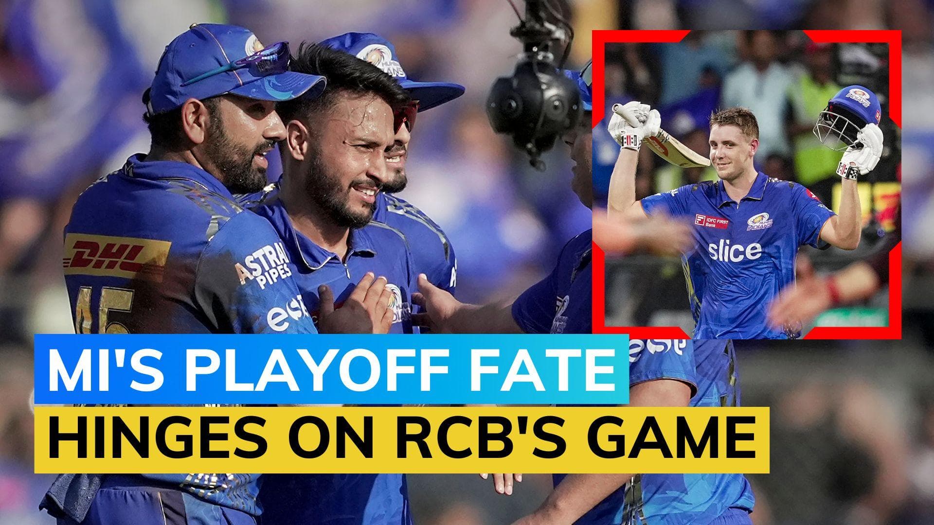 Tata IPL 2023, MI vs SRH: Cameron Green's maiden IPL century helps Mumbai win by 8-wkts