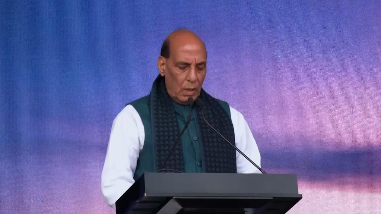 Partition of India on religious lines a historic mistake: Rajnath Singh