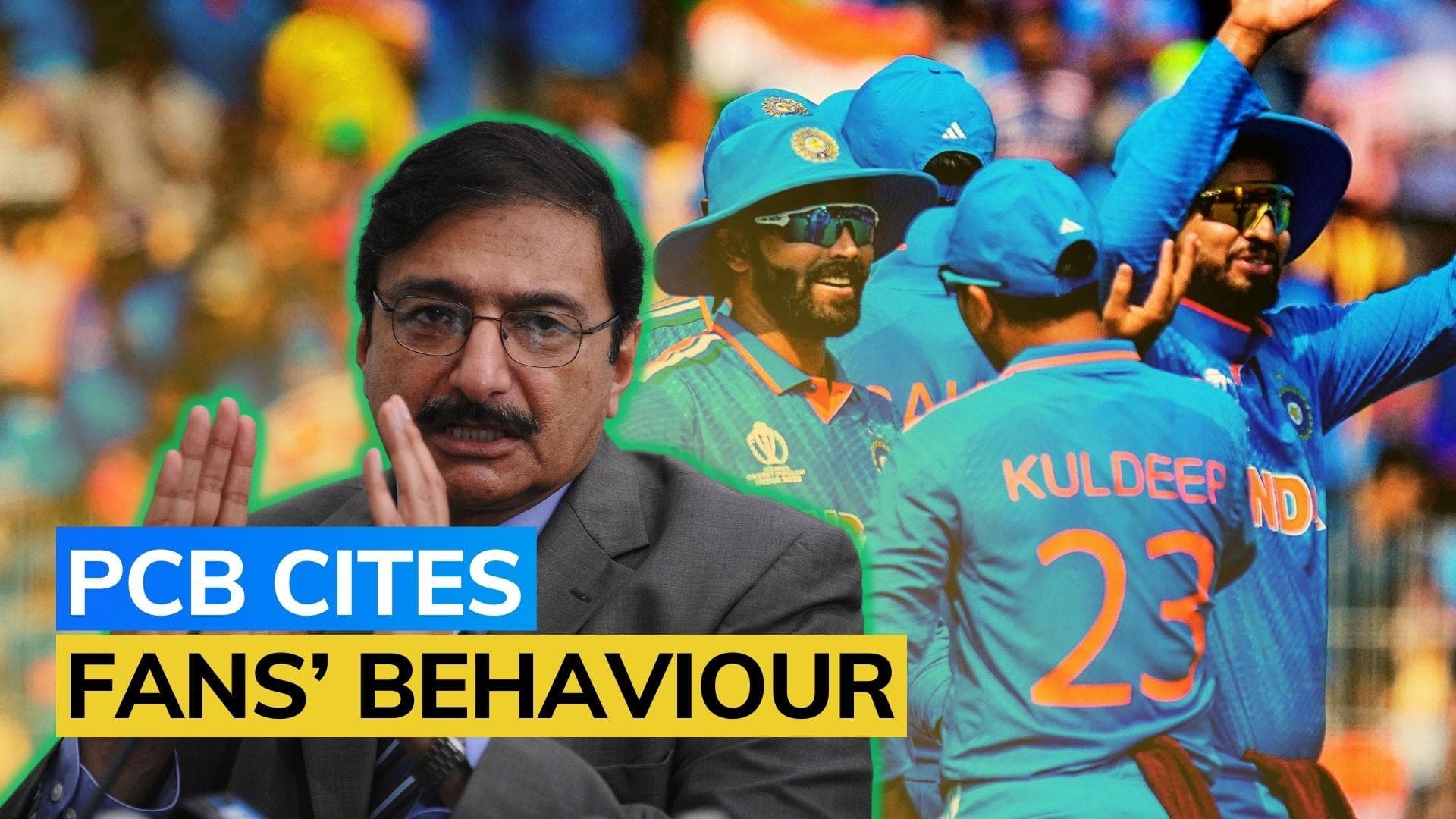 PCB lodges complaint with ICC over 'inappropriate conduct' during Indo-Pak World Cup game