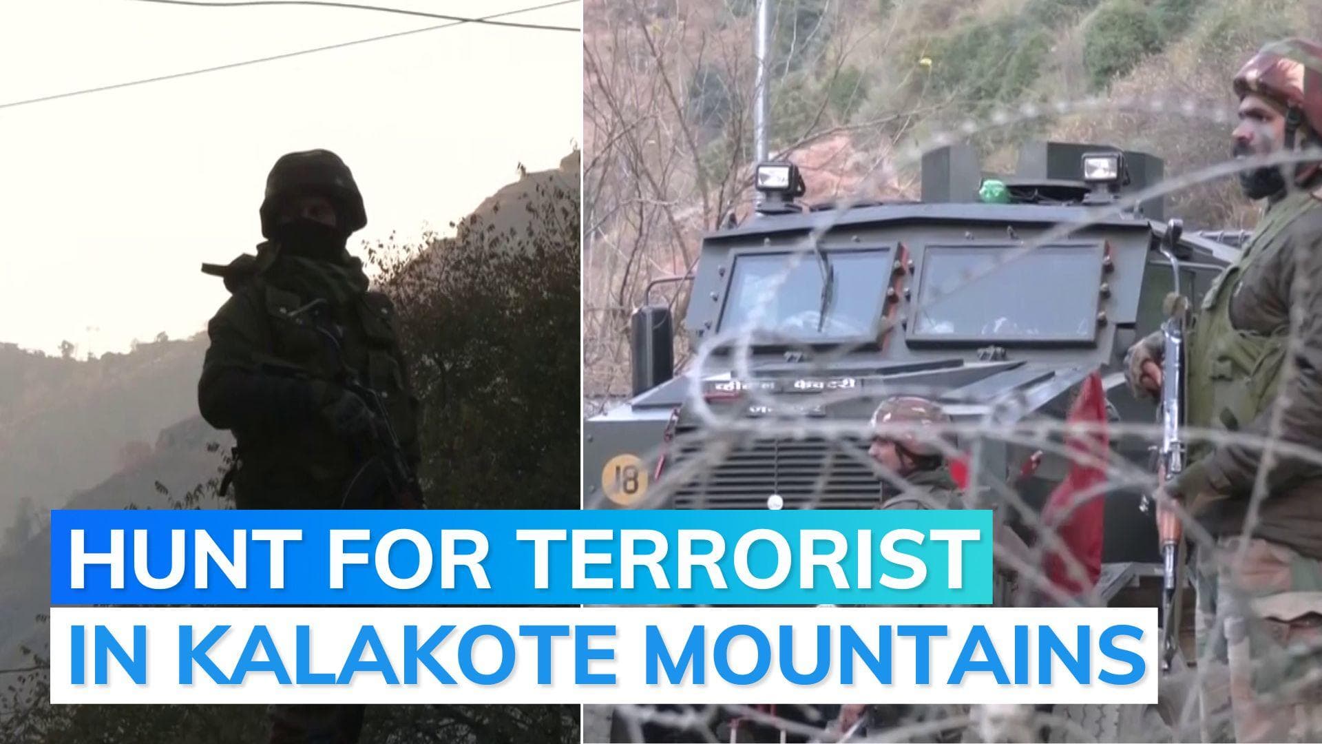 Amid Poonch anti-terror operation, searches launched in Rajouri 