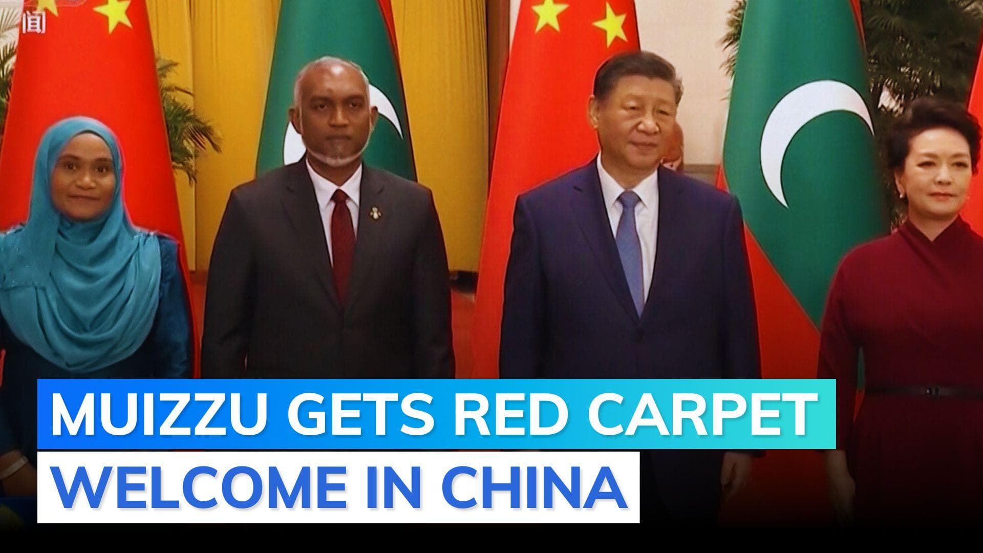 Maldives, China sign 20 deals amid Male's row with India