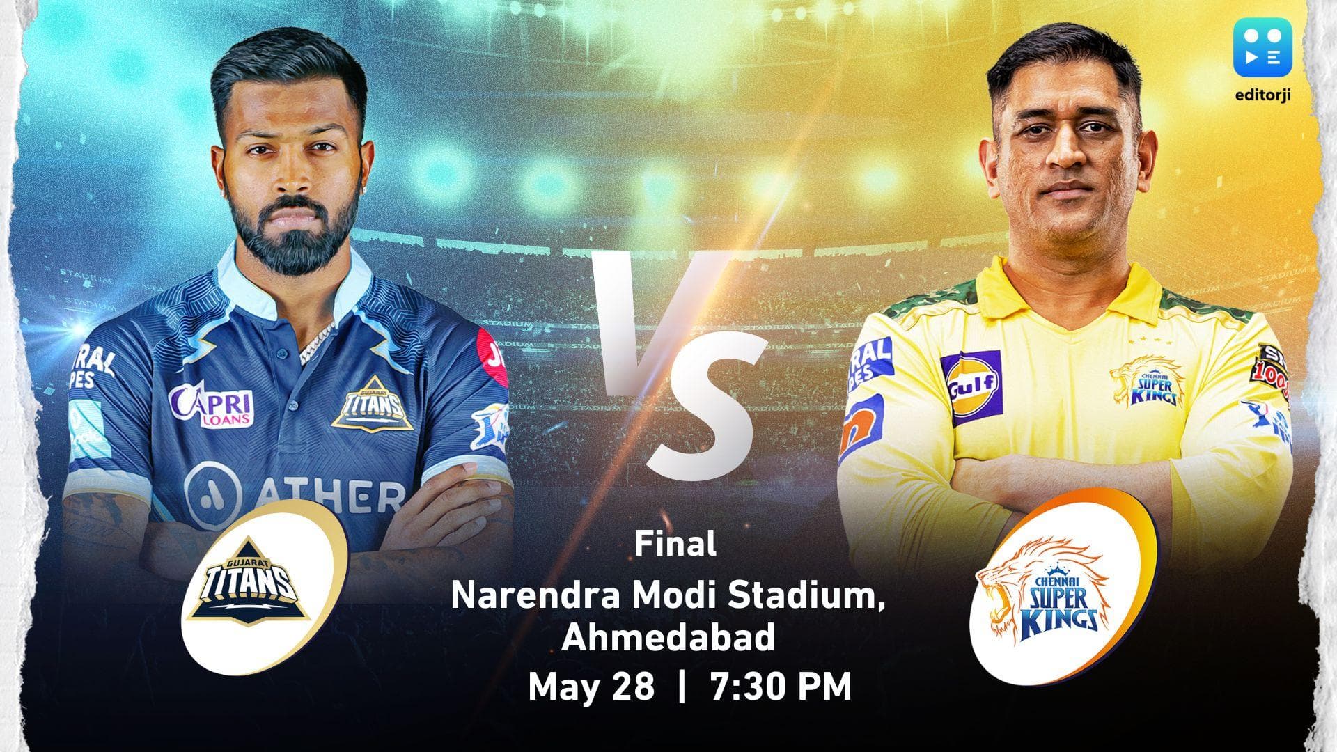 IPL 2023: खिताब के लिए जोर लगाएंगी चेन्नई-गुजरात की टीमें, ऐसी हो सकती है दोनों की प्लेइंग XI