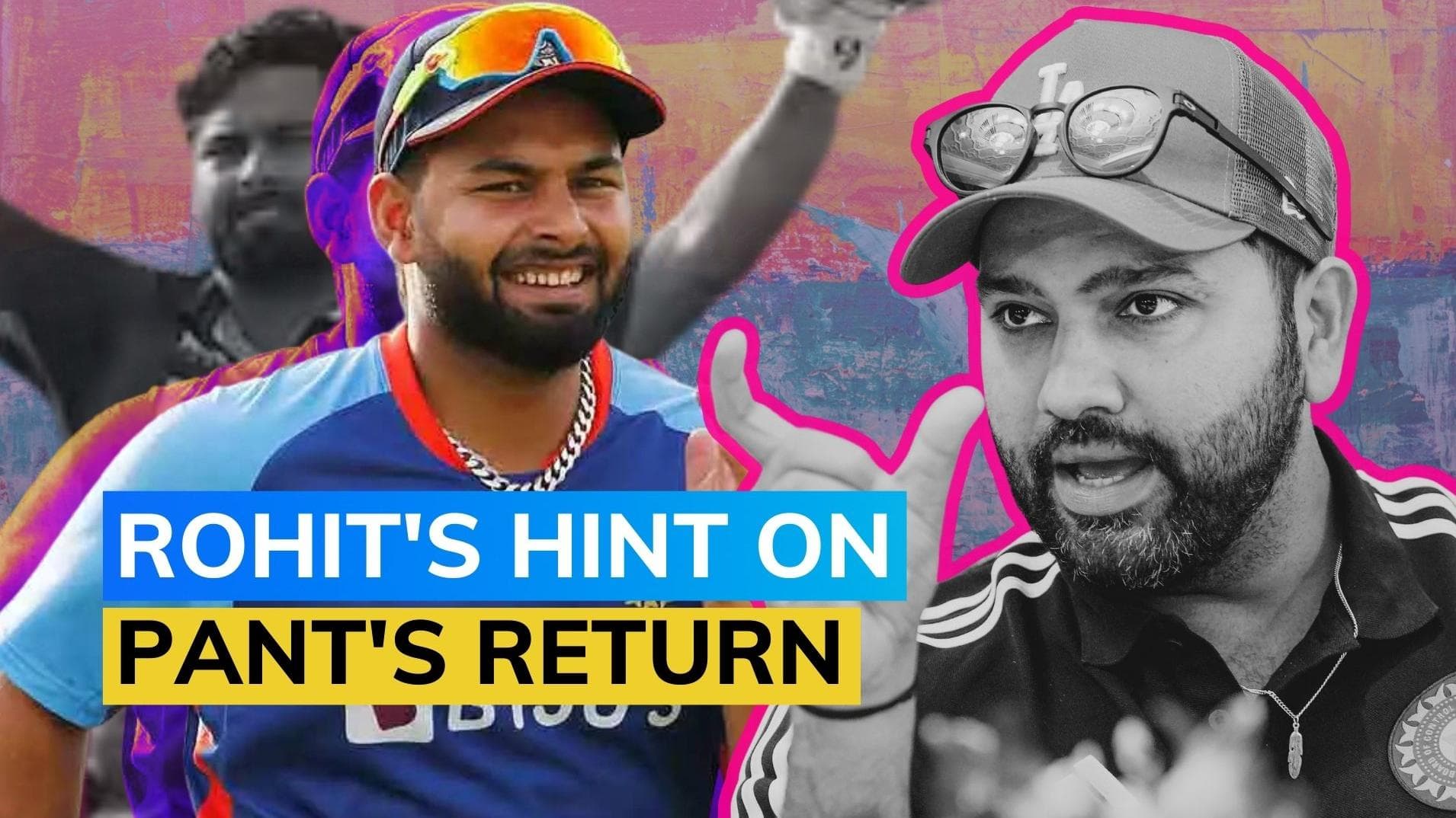 Asia Cup 2023: Rohit Sharma teases Rishabh Pant WC return, says he is 'not fit for Asia Cup'