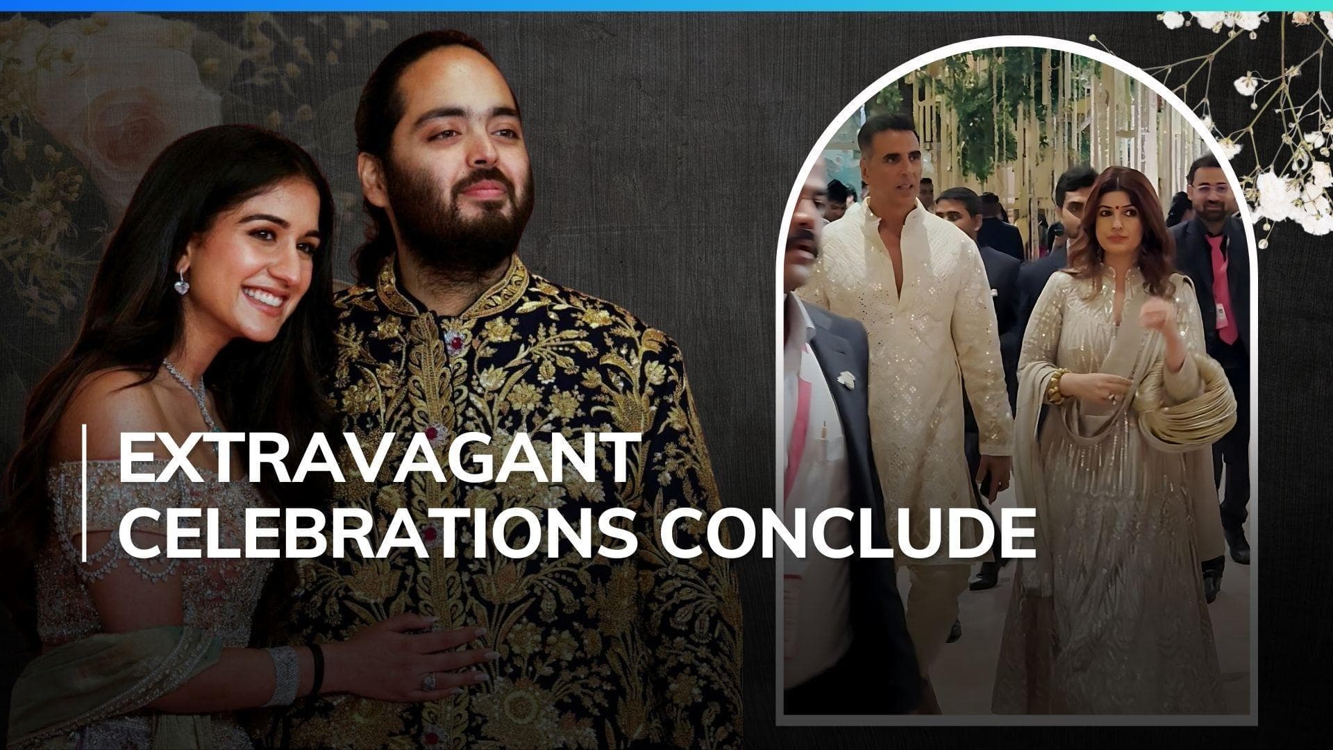 Anant-Radhika wedding: Ambanis conclude festivities with reception for employees; Akshay Kumar attends