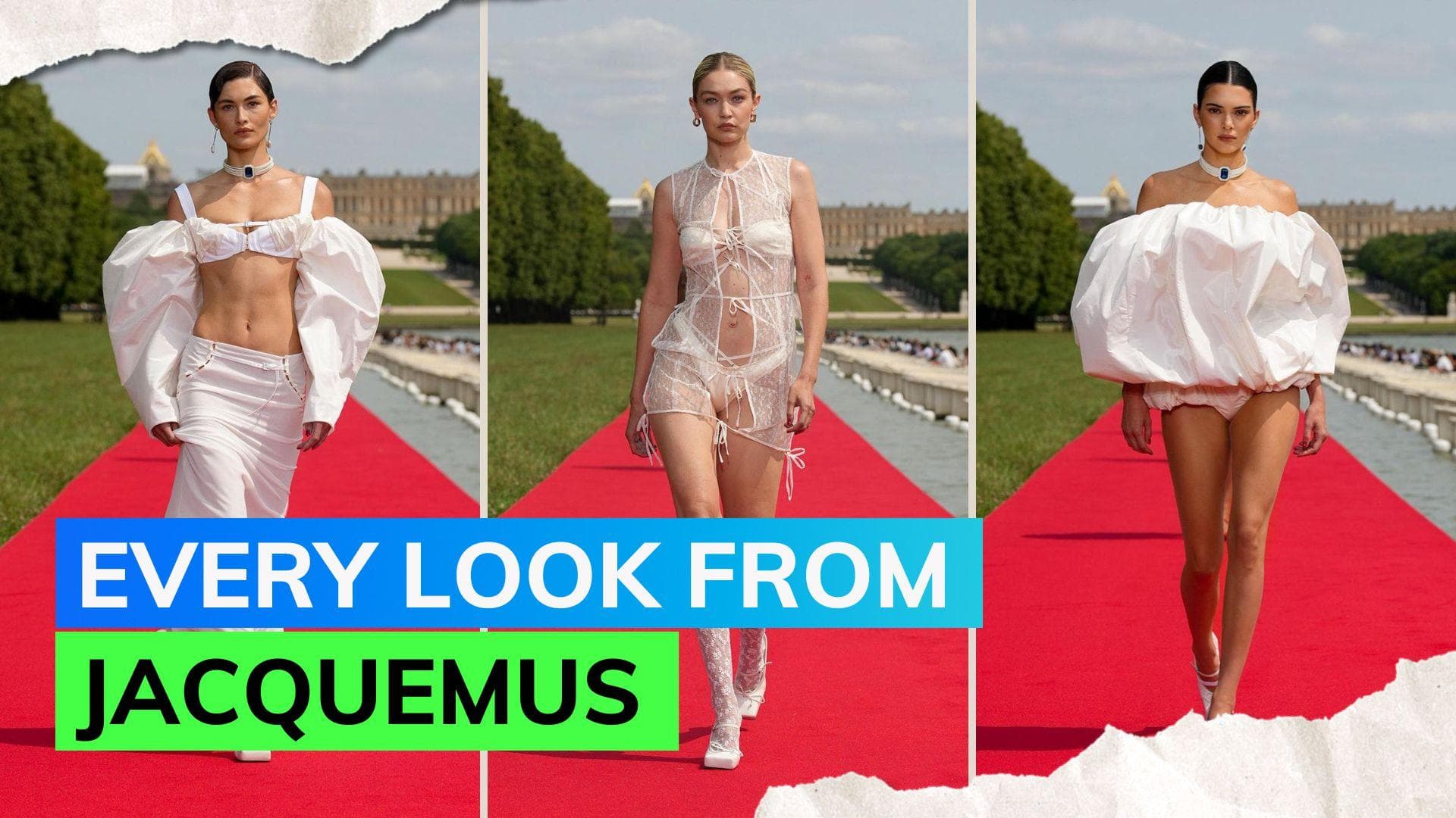 Kendall Jenner pays ode to Princess Diana at Jacquemus Fall Winter 2023-24 collection 