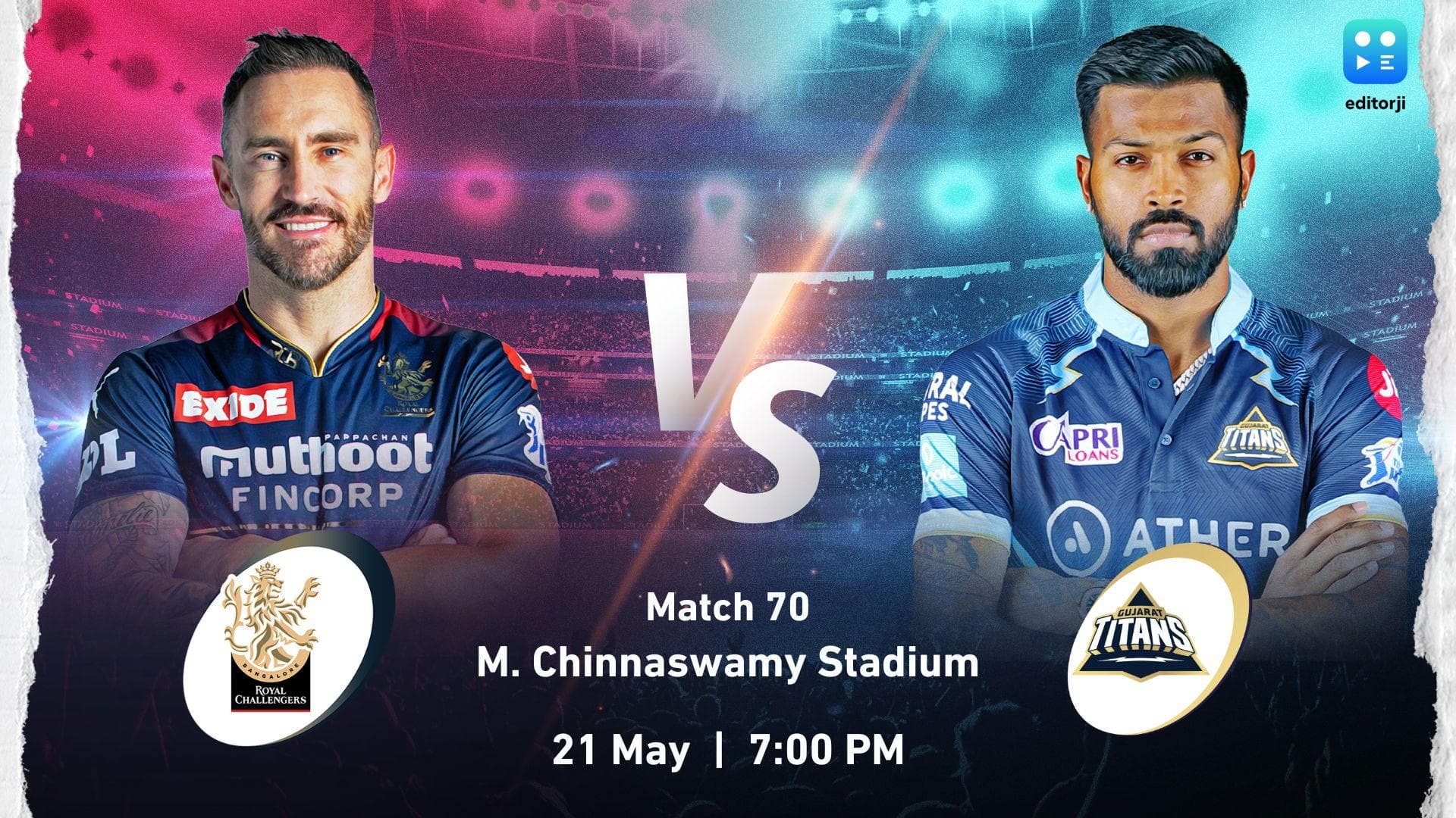 RCB vs GT TATA IPL 2023 Live Today: Bangalore vs Gujarat Preview, weather forecast, Playing 11, Squads