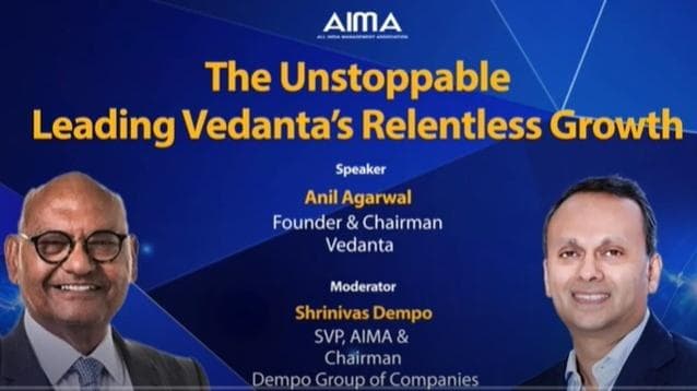 AIMA Conclave 2022: Vedanta’s Anil Agarwal on India’s potential 