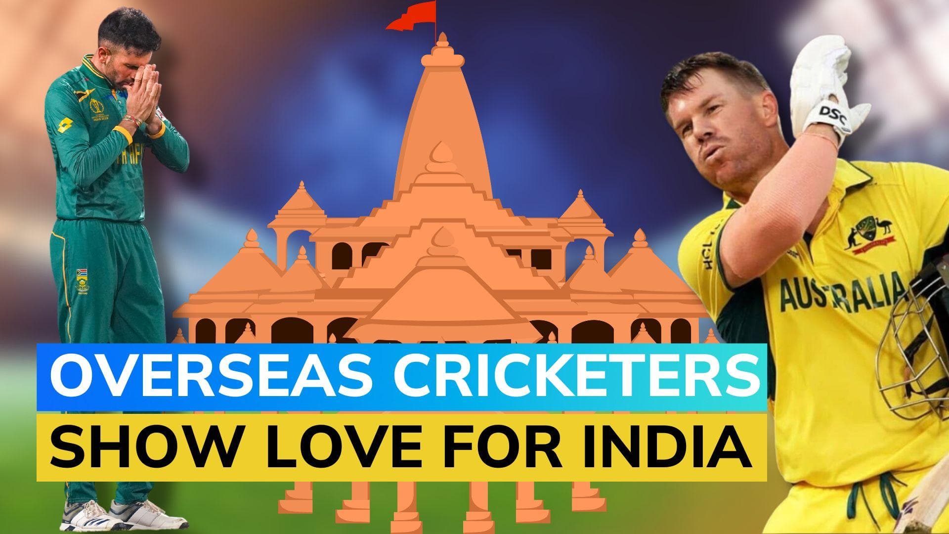 David Warner, Keshav Maharaj mark ‘Pran Prathishta’ with heartfelt wishes | Ram Mandir inauguration