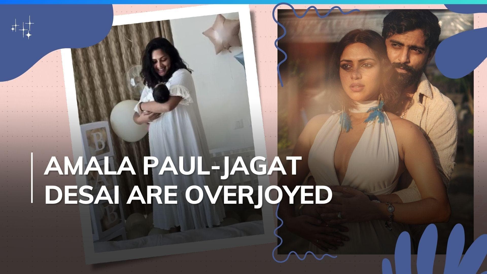 Amala Paul and Jagat Desai welcome baby boy Ilai: ‘Meet our little miracle’