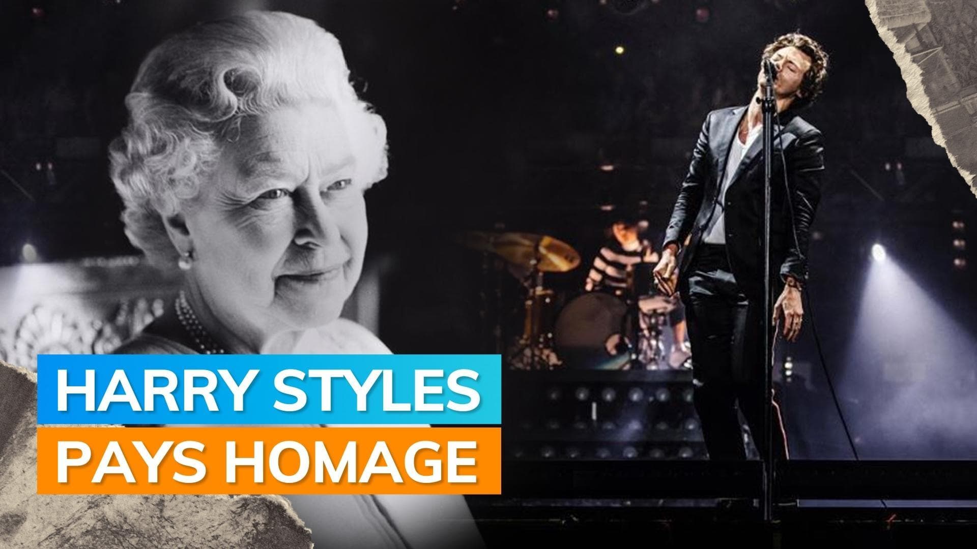 Queen Elizabeth II death: Singer Harry Styles honoured the Queen during his concert