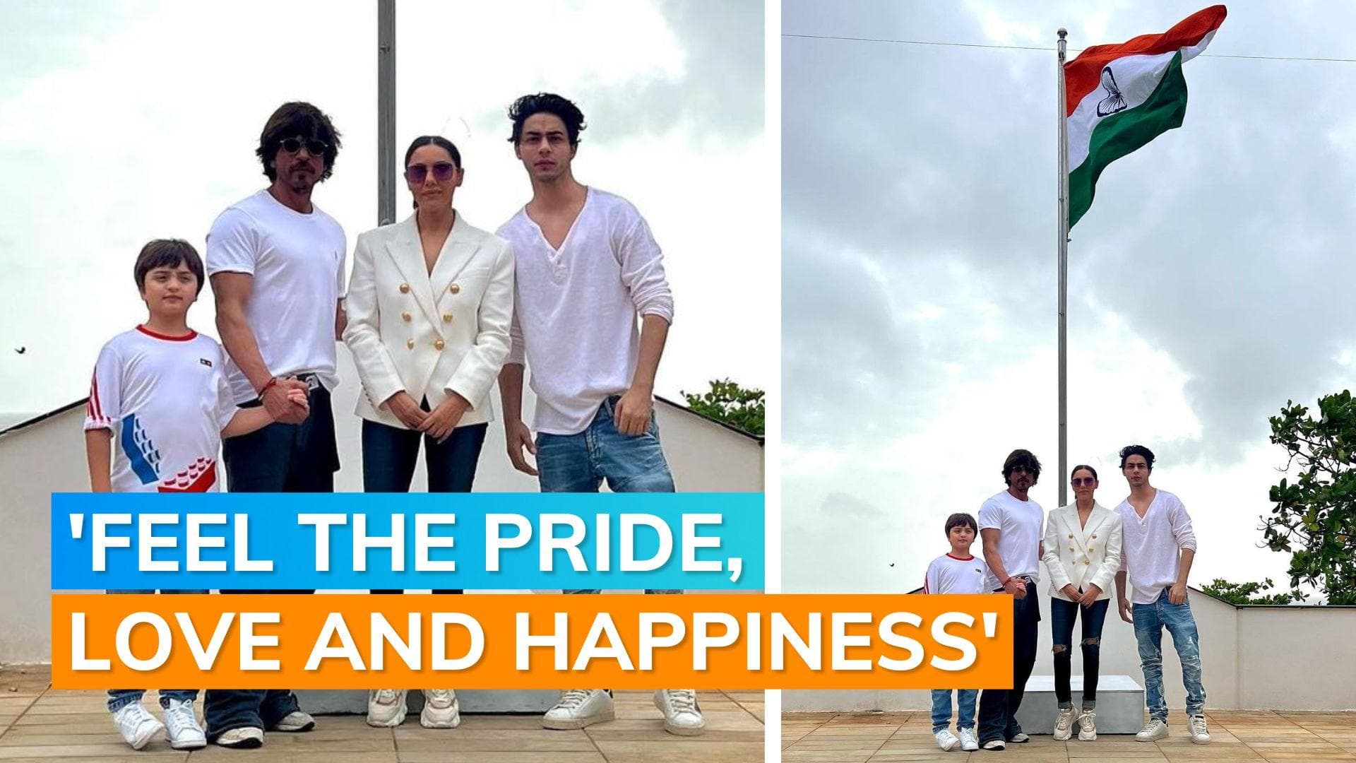  Independence Day 2022: Shah Rukh Khan and other Bollywood celebrities join ‘Har Ghar Tiranga’ campaign