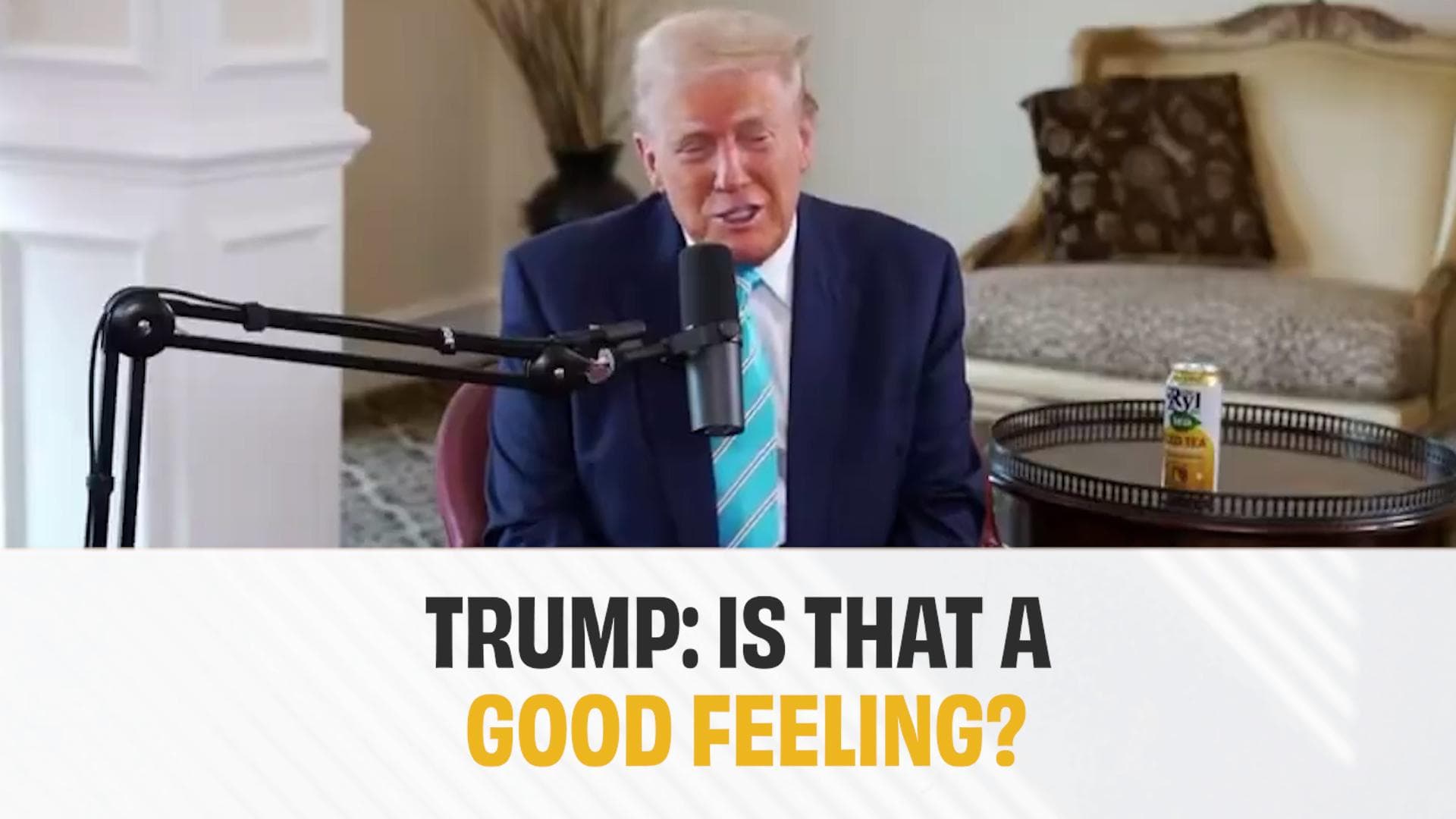 Donald Trump Takes Cocaine Lessons From Podcaster Theo Von