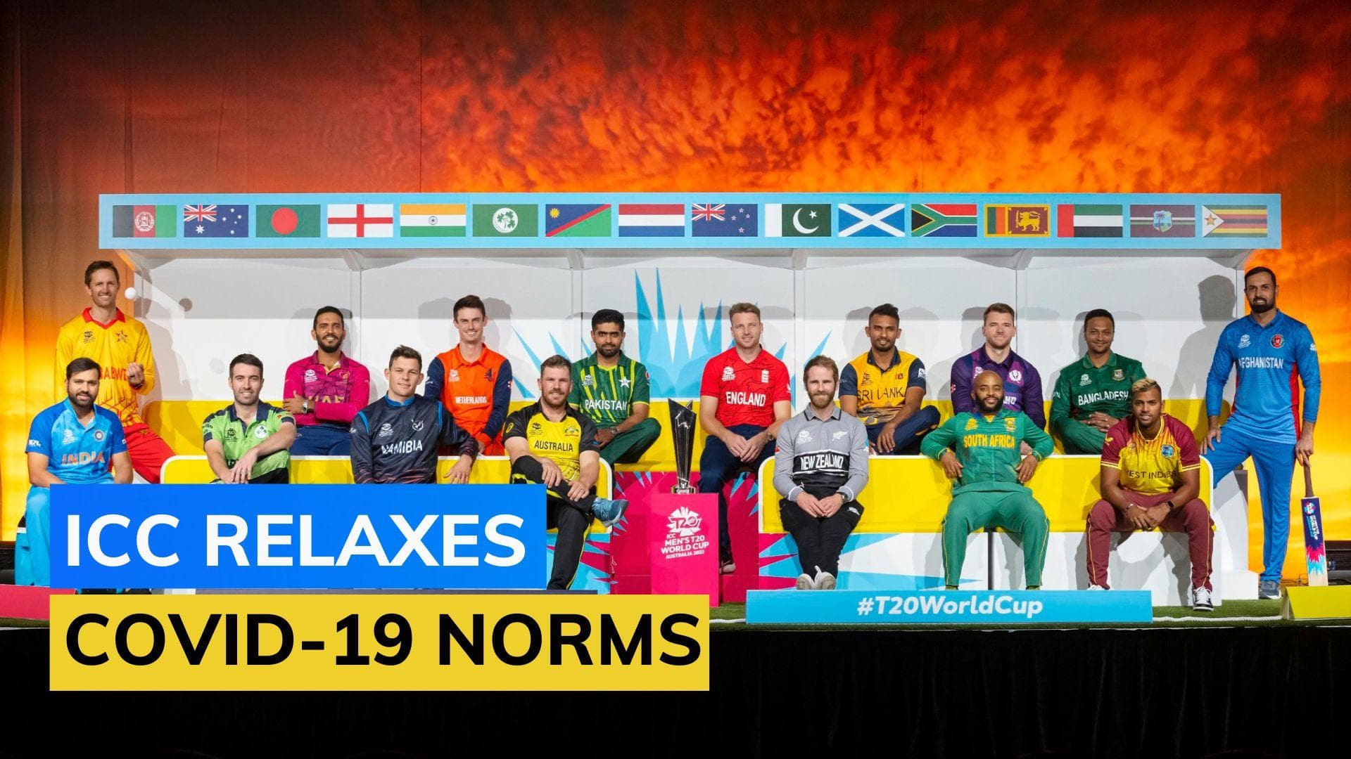 T20 World Cup: players who test positive for Covid-19 will be allowed to carry on playing