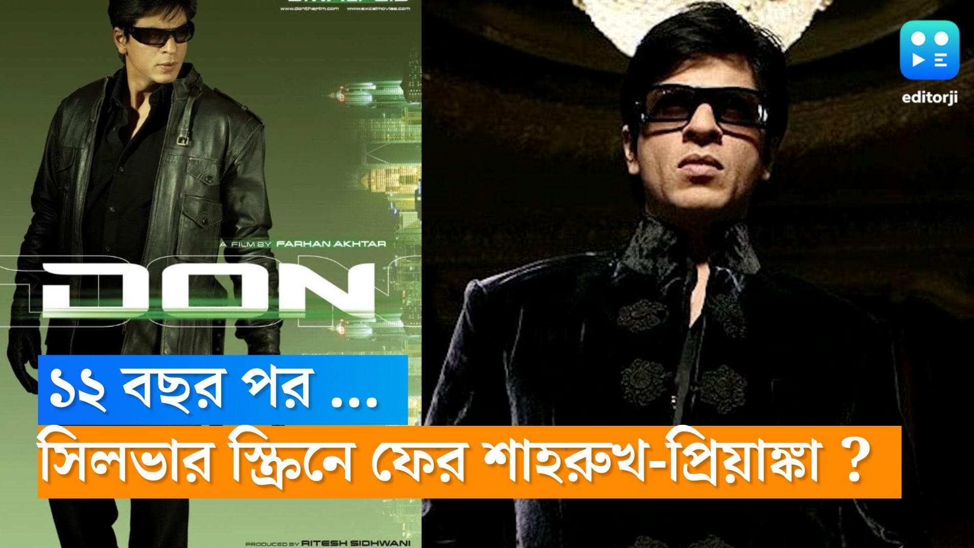 DON 3: এক যুগ পর ফের সিলভার স্ক্রিনে শাহরুখ-প্রিয়াঙ্কা, পাঠান-জওয়ানের পর এবার পর্দায় 'ডন 3'