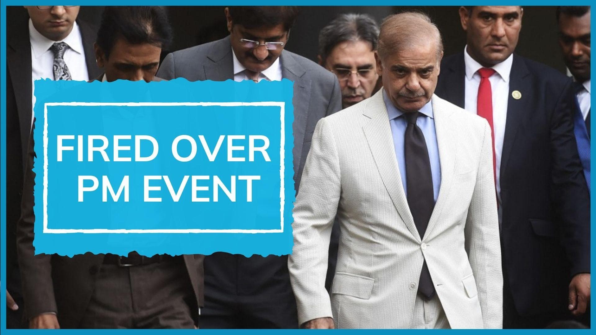 Pakistan's state-run PTV fires 17 officials over failure to cover PM Shahbaz Sharif's event