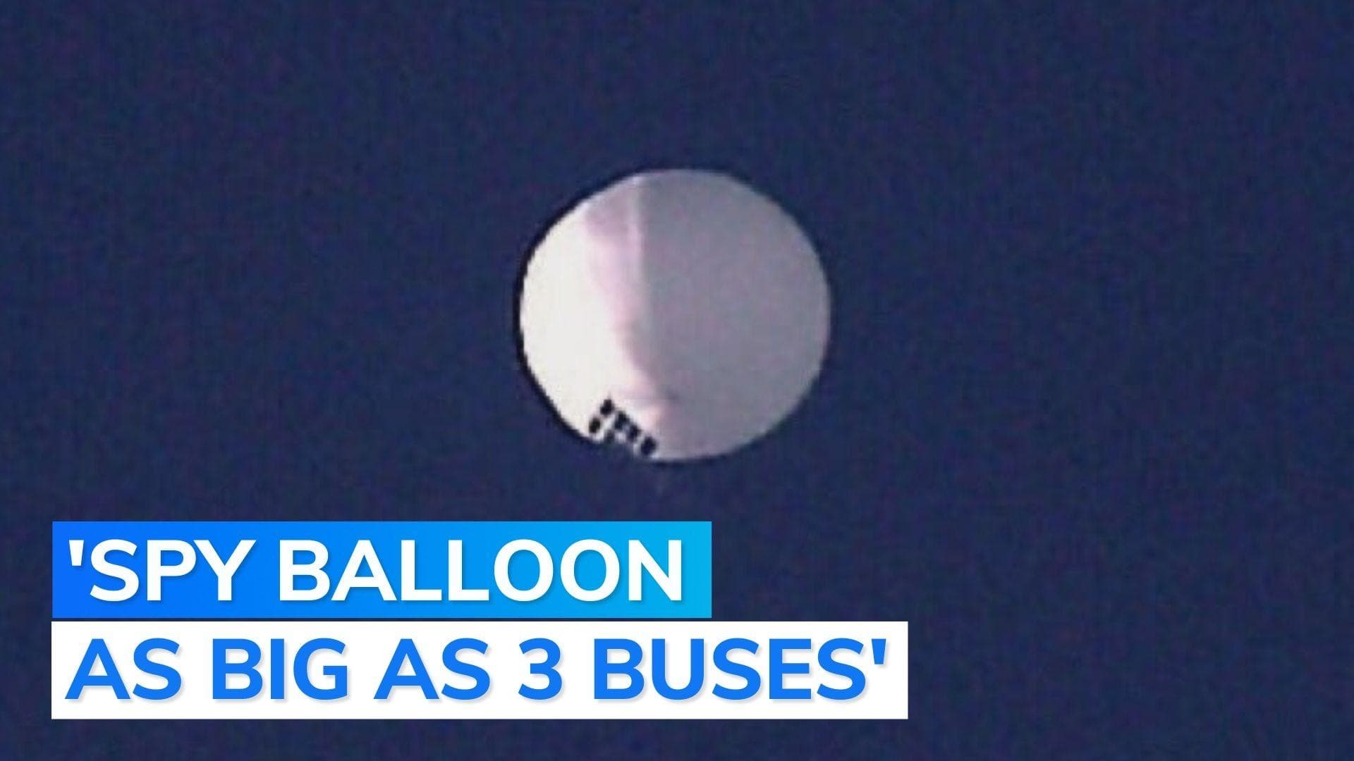 USA: 'Chinese spy balloon' flying over American airspace causes alarm, President Joe Biden briefed