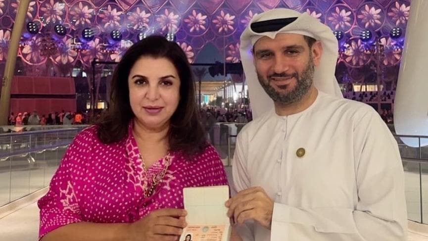 Filmmaker Farah Khan receives UAE golden visa