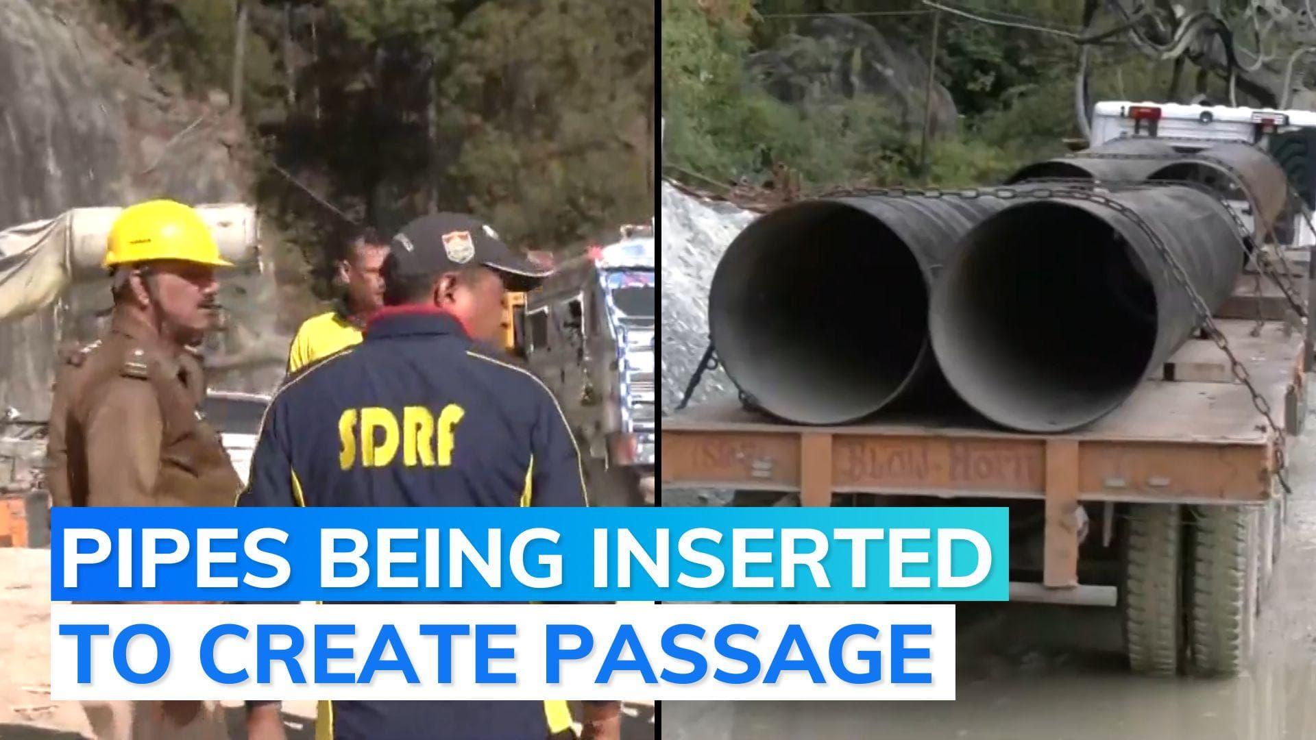 Uttarkashi tunnel collapse: op to rescue 40 trapped workers enters third day