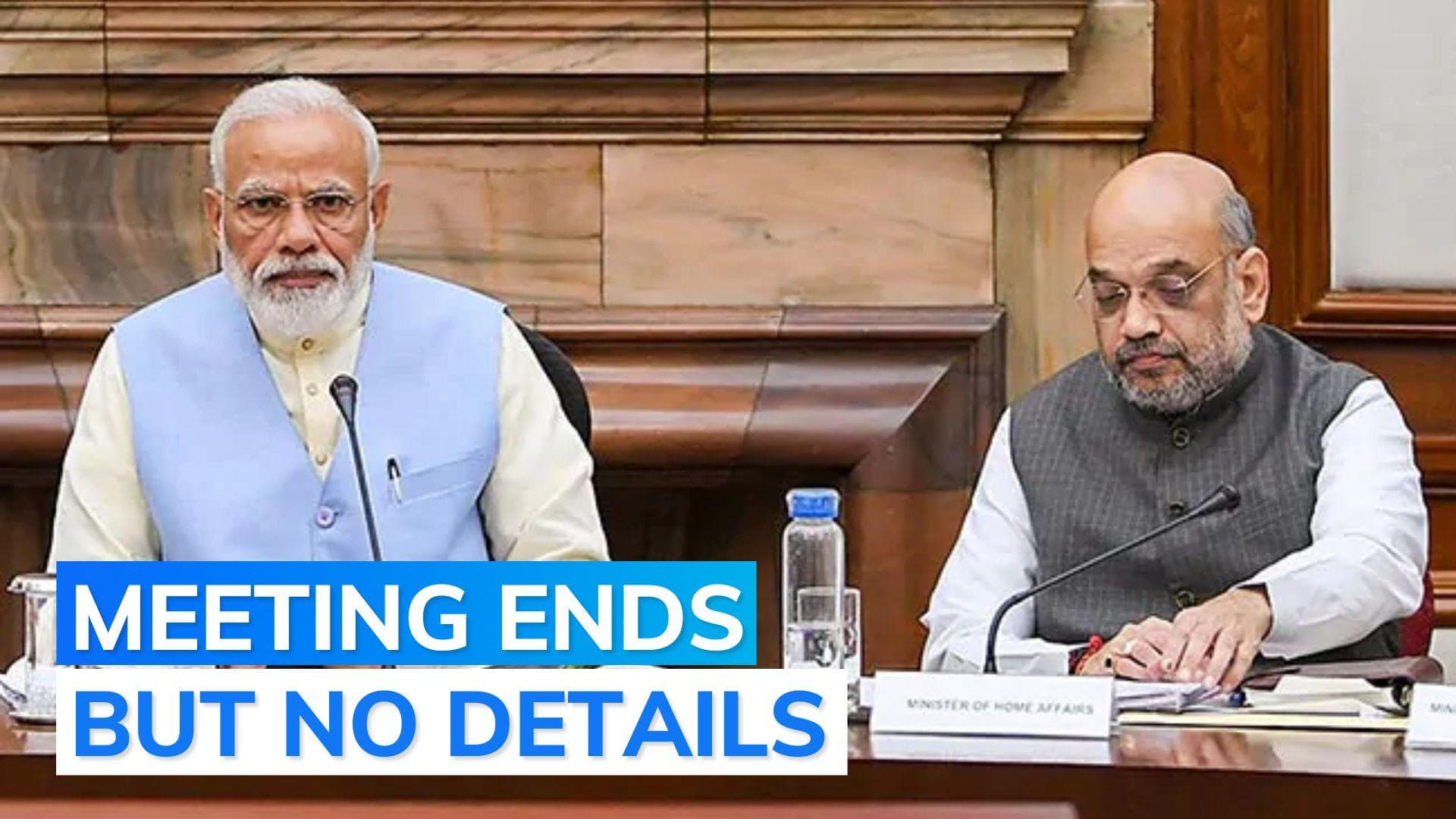 Parliament session | Crucial union cabinet meeting concludes, no briefing 