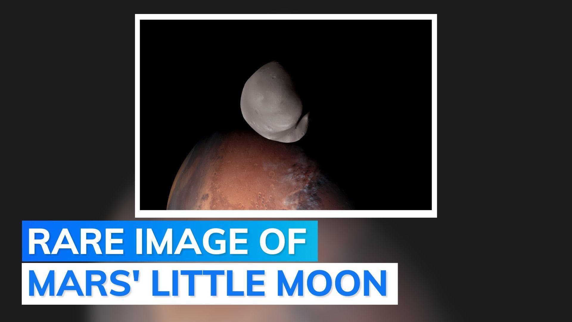 UAE space agency releases 'most detailed' photo of Mars' little explored moon