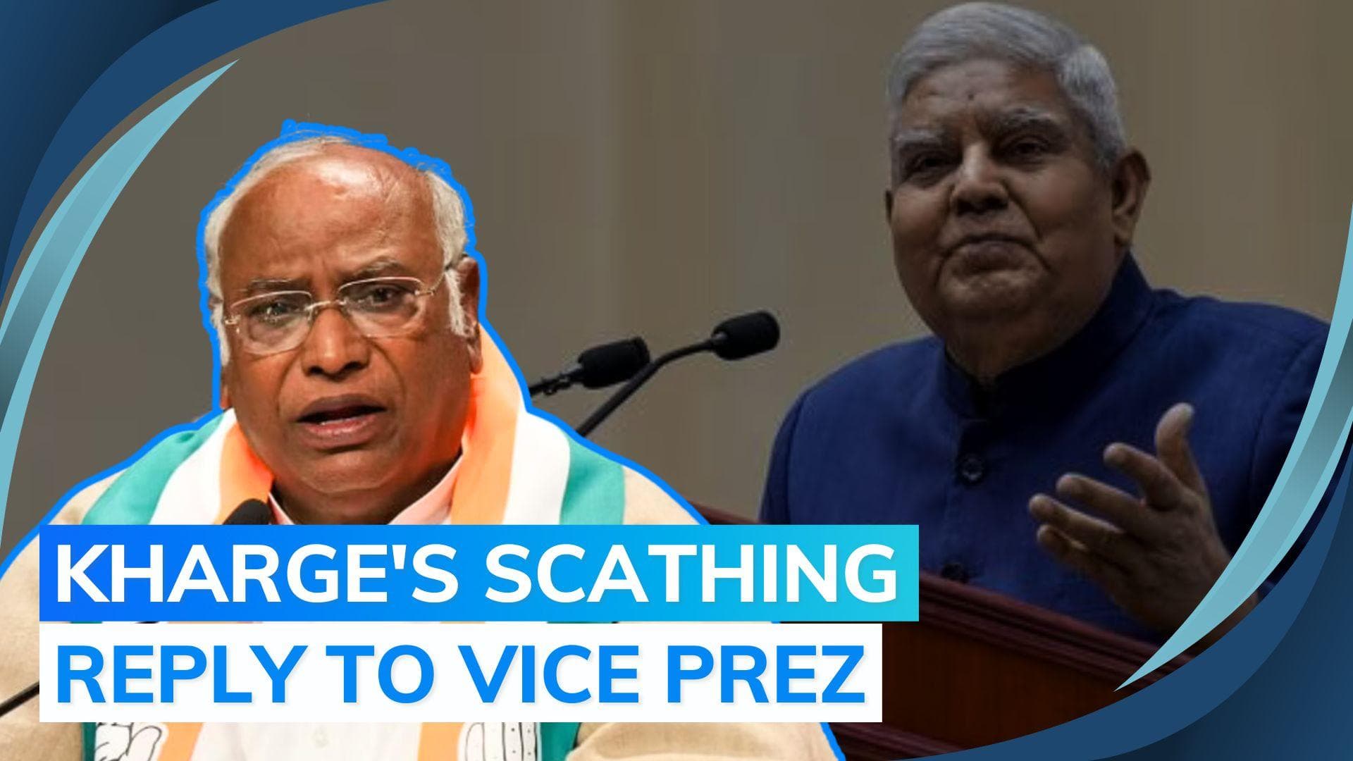 BJP weaponised suspension of MPs to undermine democracy: Kharge to Dhankhar