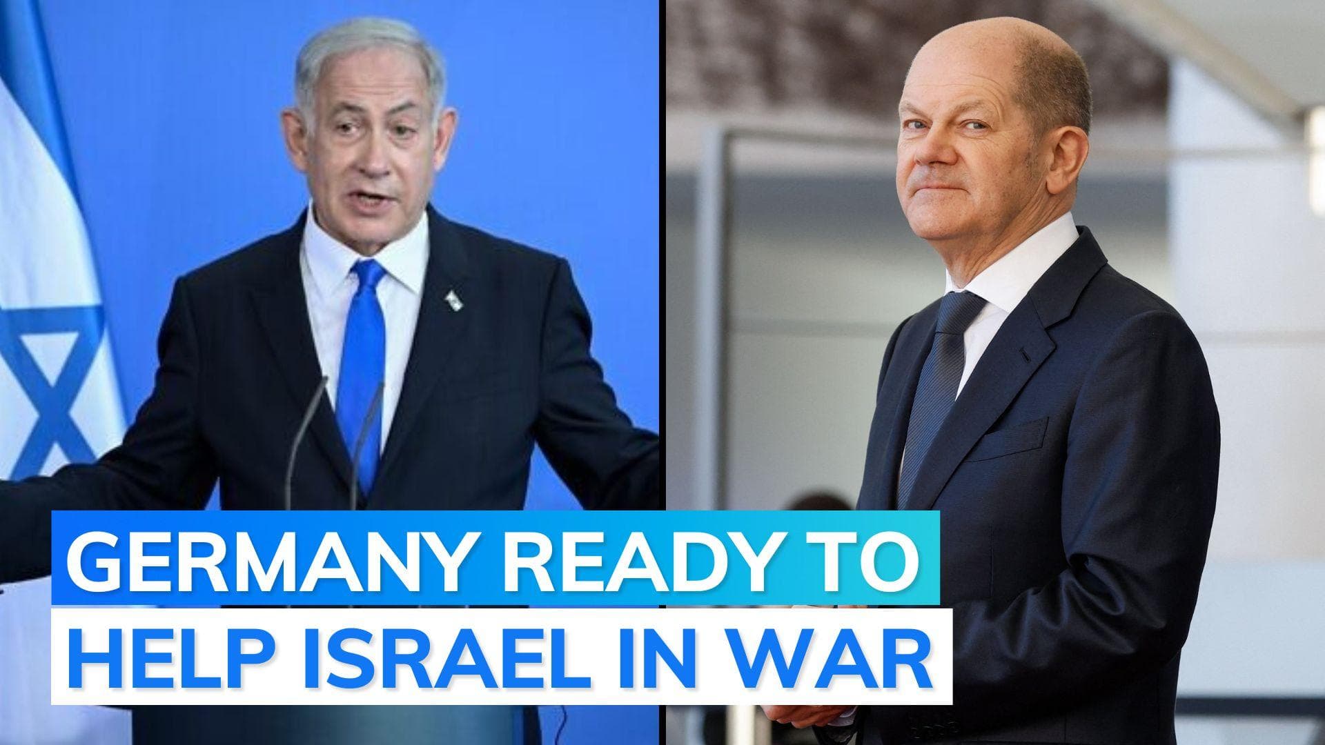 'Responsibility due to Holocaust': Germany offers military help to Israel