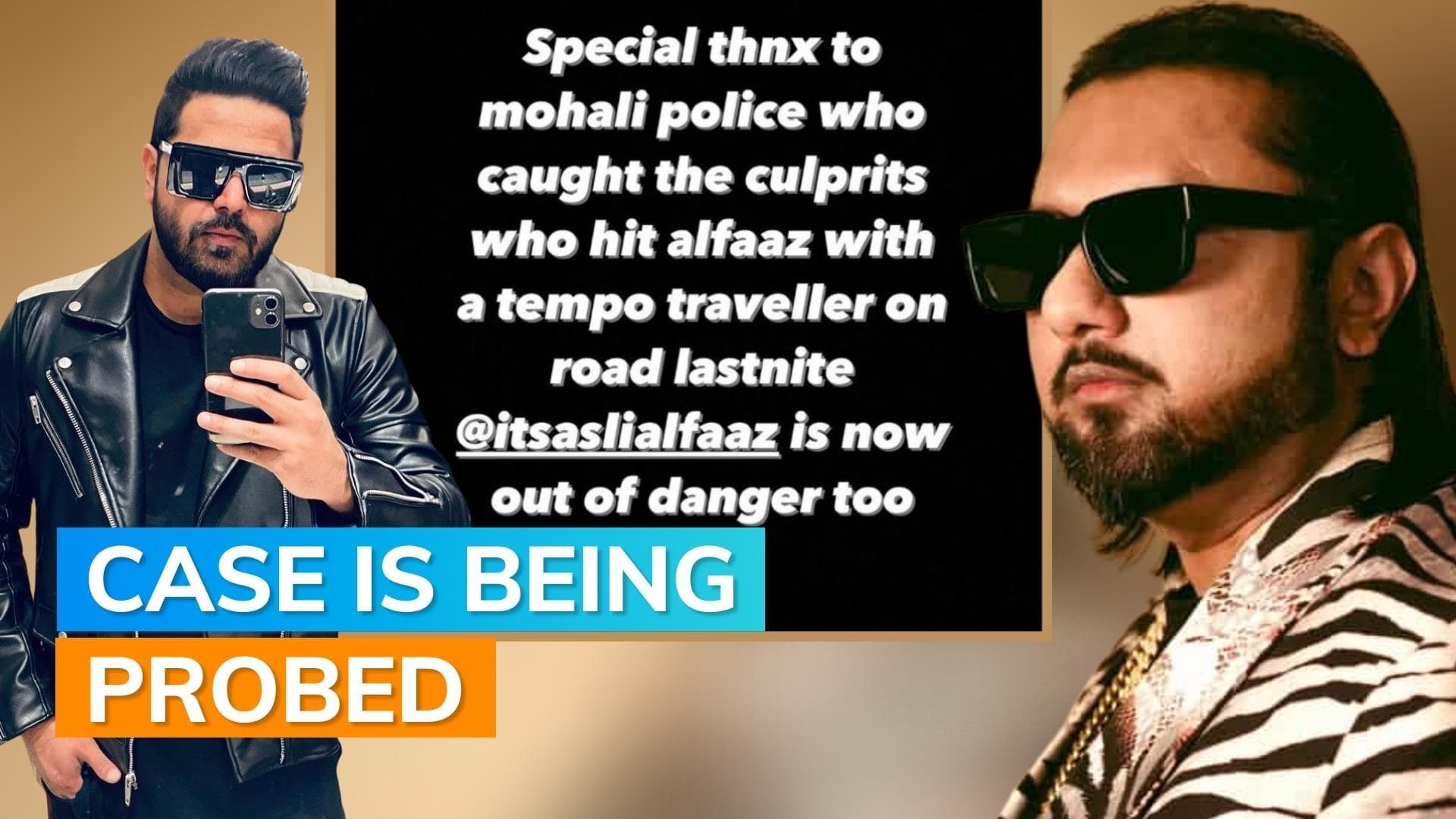 Singer Alfaaz Singh hospitalised after being attacked; Yo Yo Honey Singh shares news on social media