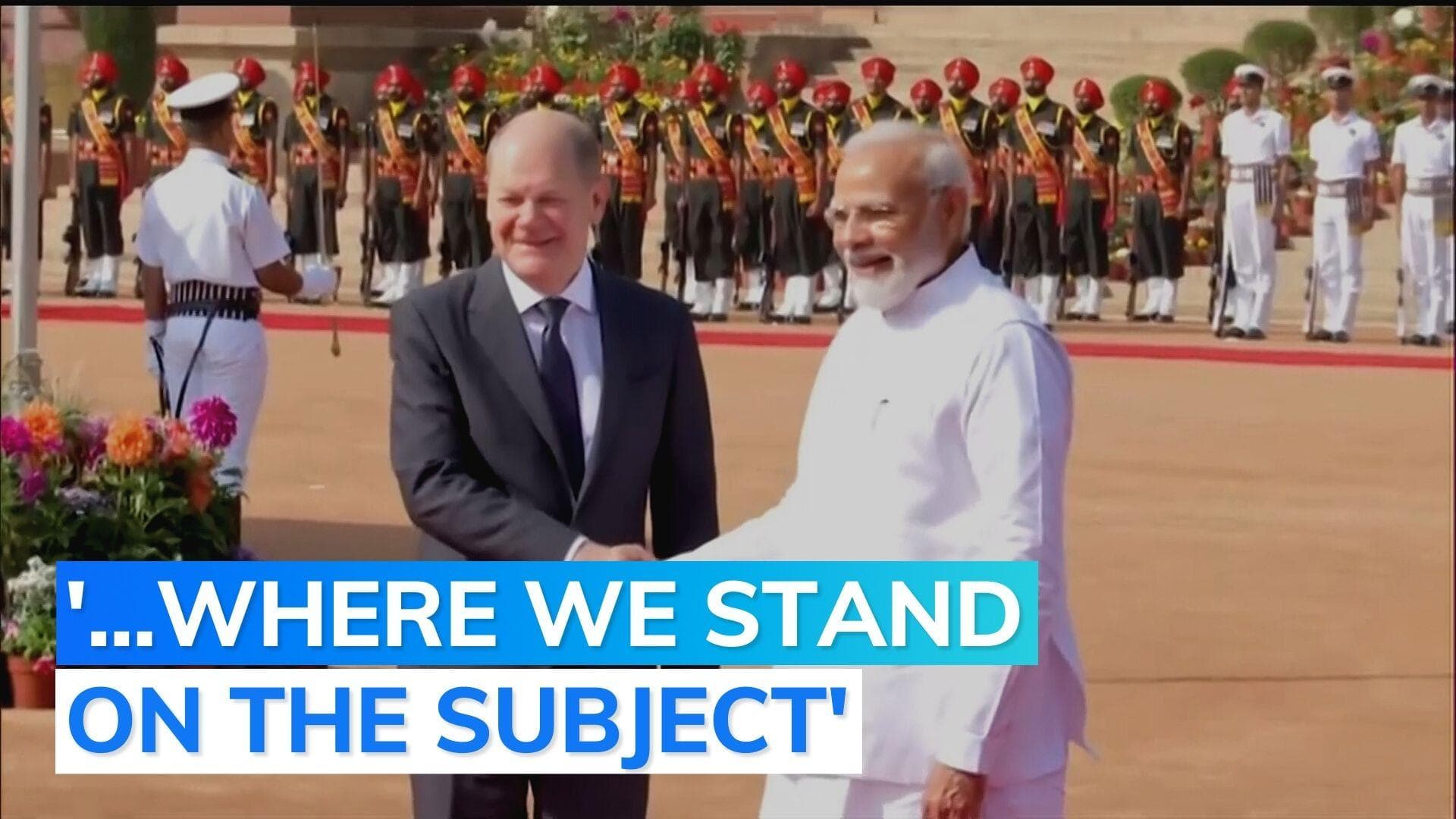 Ready to contribute to any peace process for Ukraine war says PM Modi after meet with Olaf Scholz