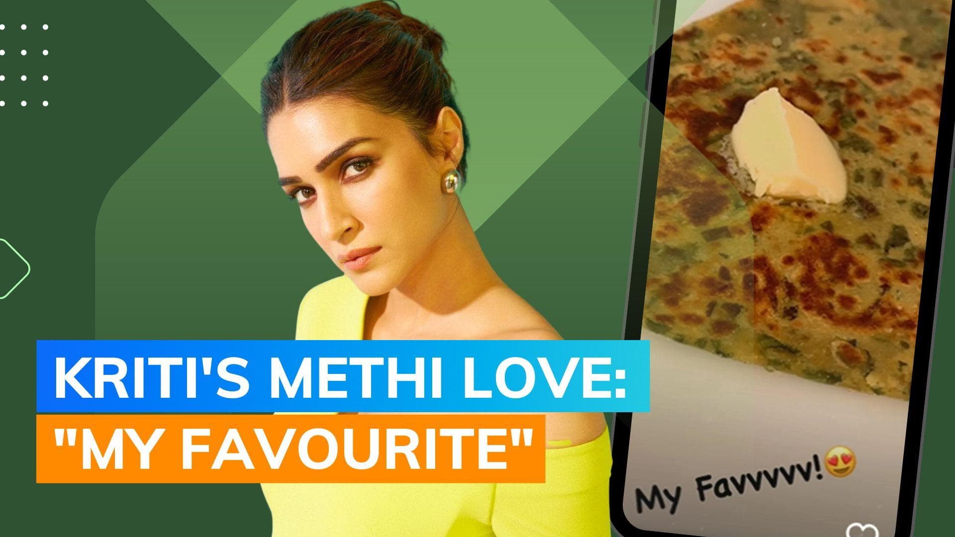 Kriti Sanon's favorite Methi Paratha with butter is a must try in winters; know all its benefits
