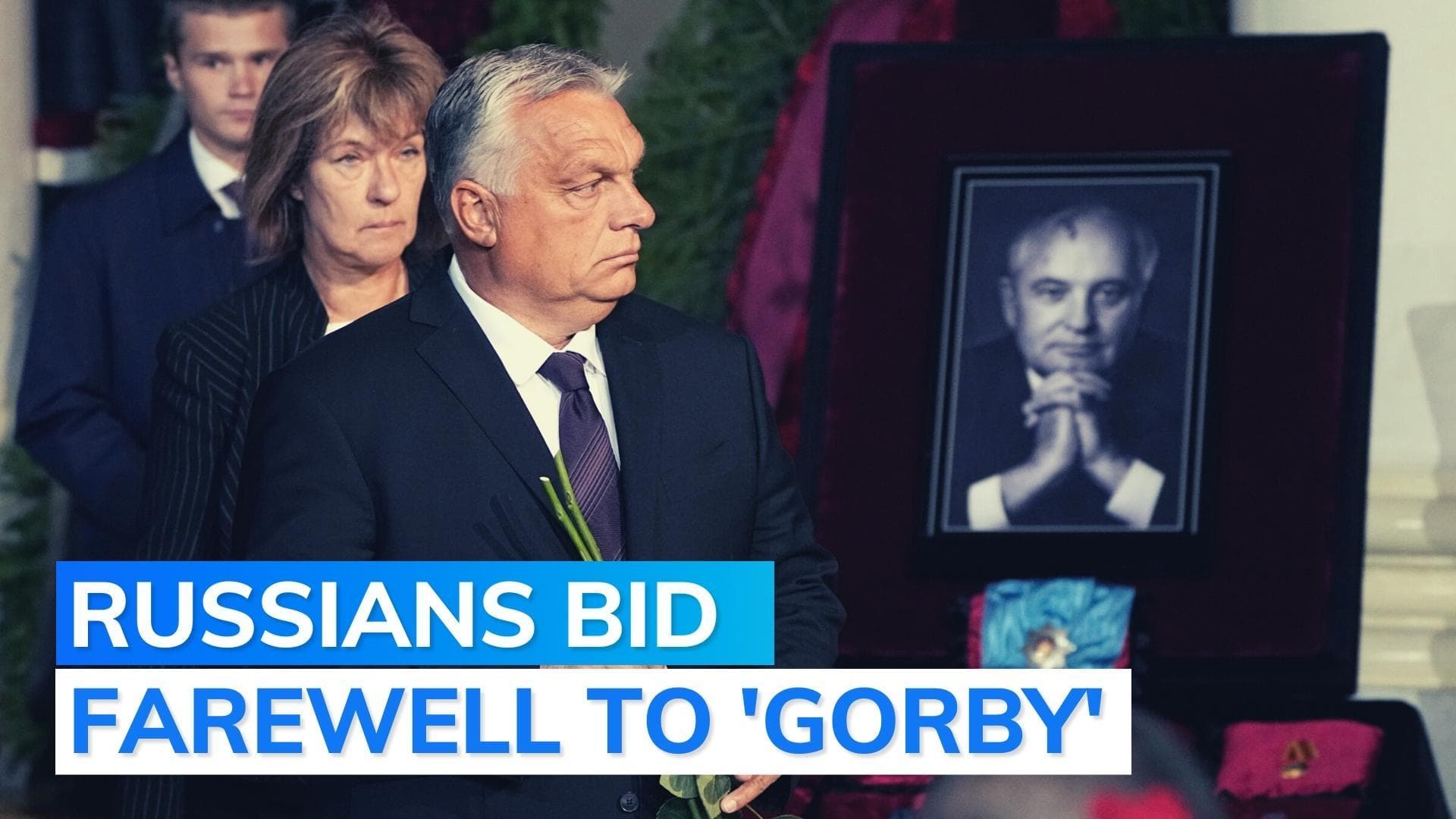 Thousands attend Mikhail Gorbachev's funeral held in Moscow, Putin snubs ceremony