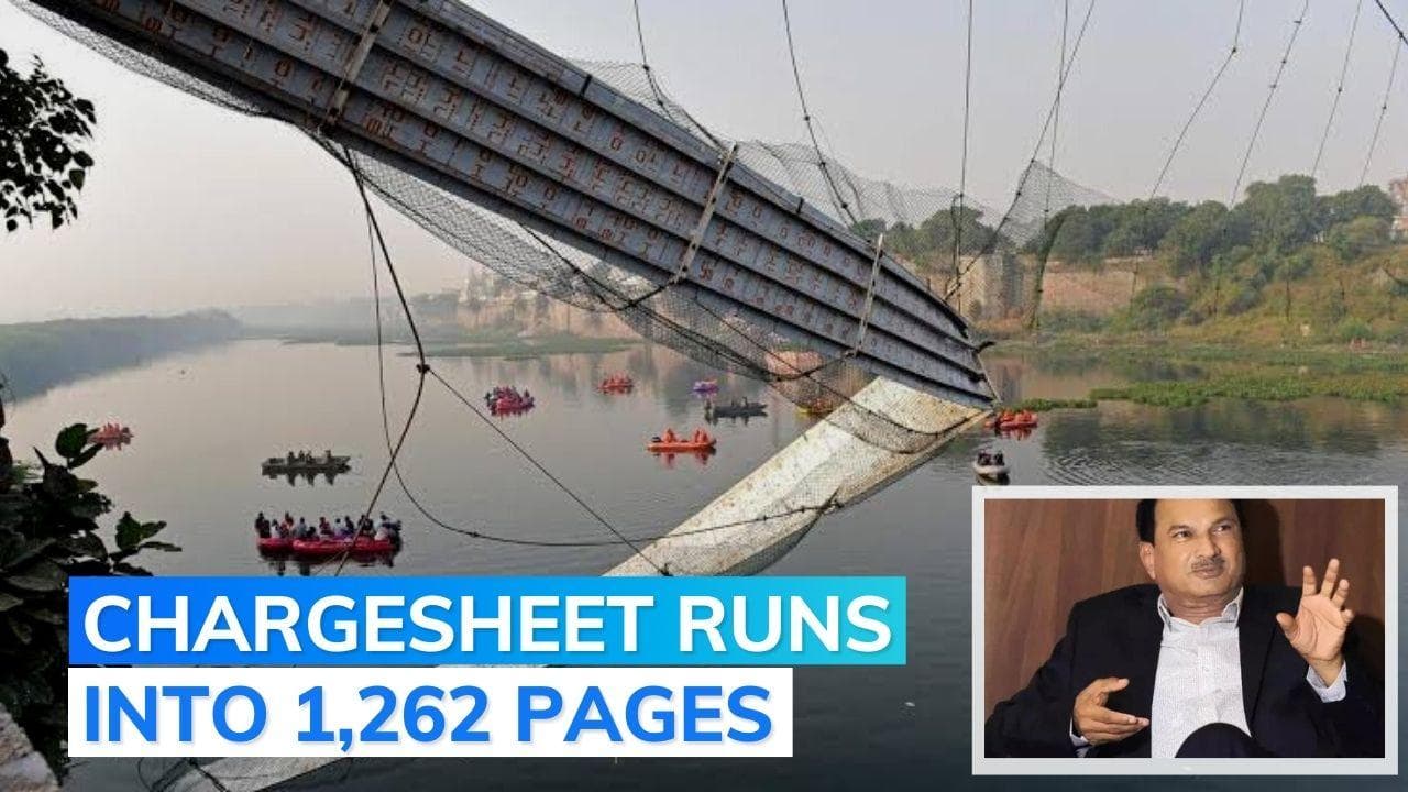 Morbi bridge collapse: chargesheet filed, repair company boss made prime accused