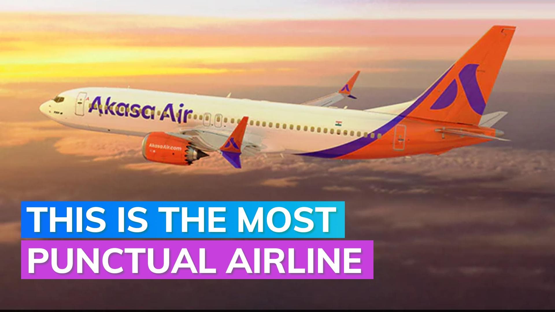 SpiceJet is India's most delayed airline, Akasa Air most punctual 