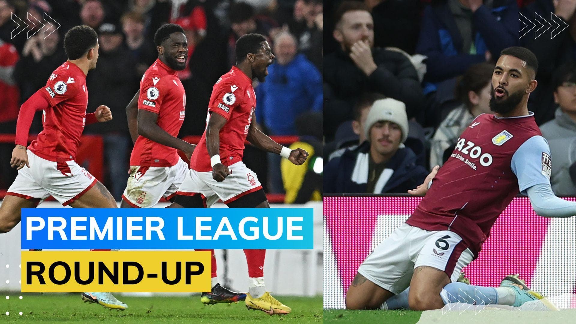 Premier League: Chelsea held by Nottingham Forest, Tottenham lose to Aston Villa