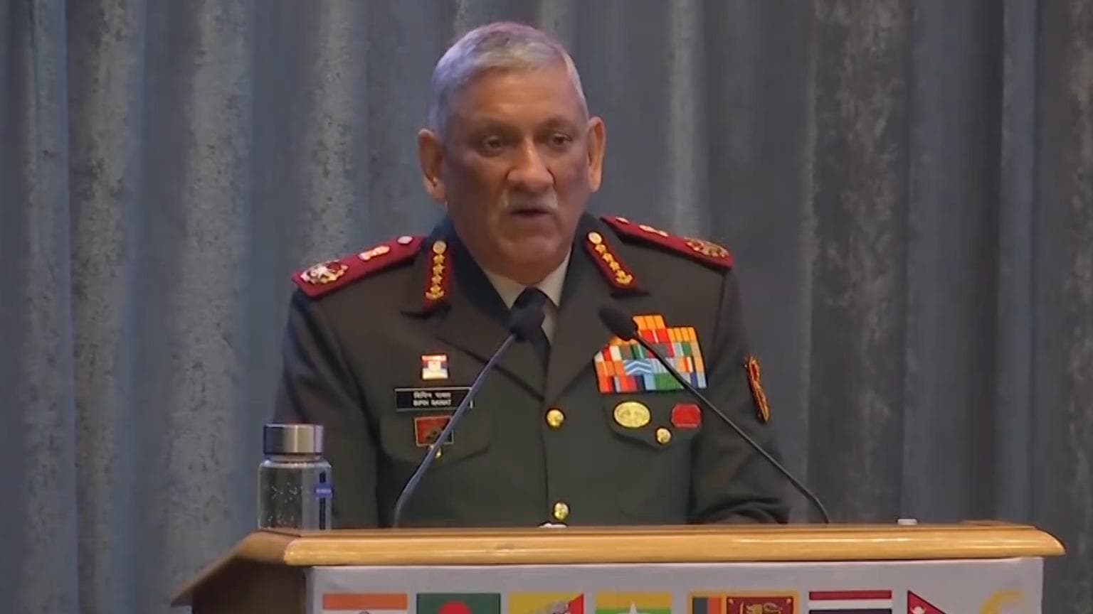 Coonoor helicopter crash: this is what CDS Bipin Rawat told India's armed forces on Tuesday