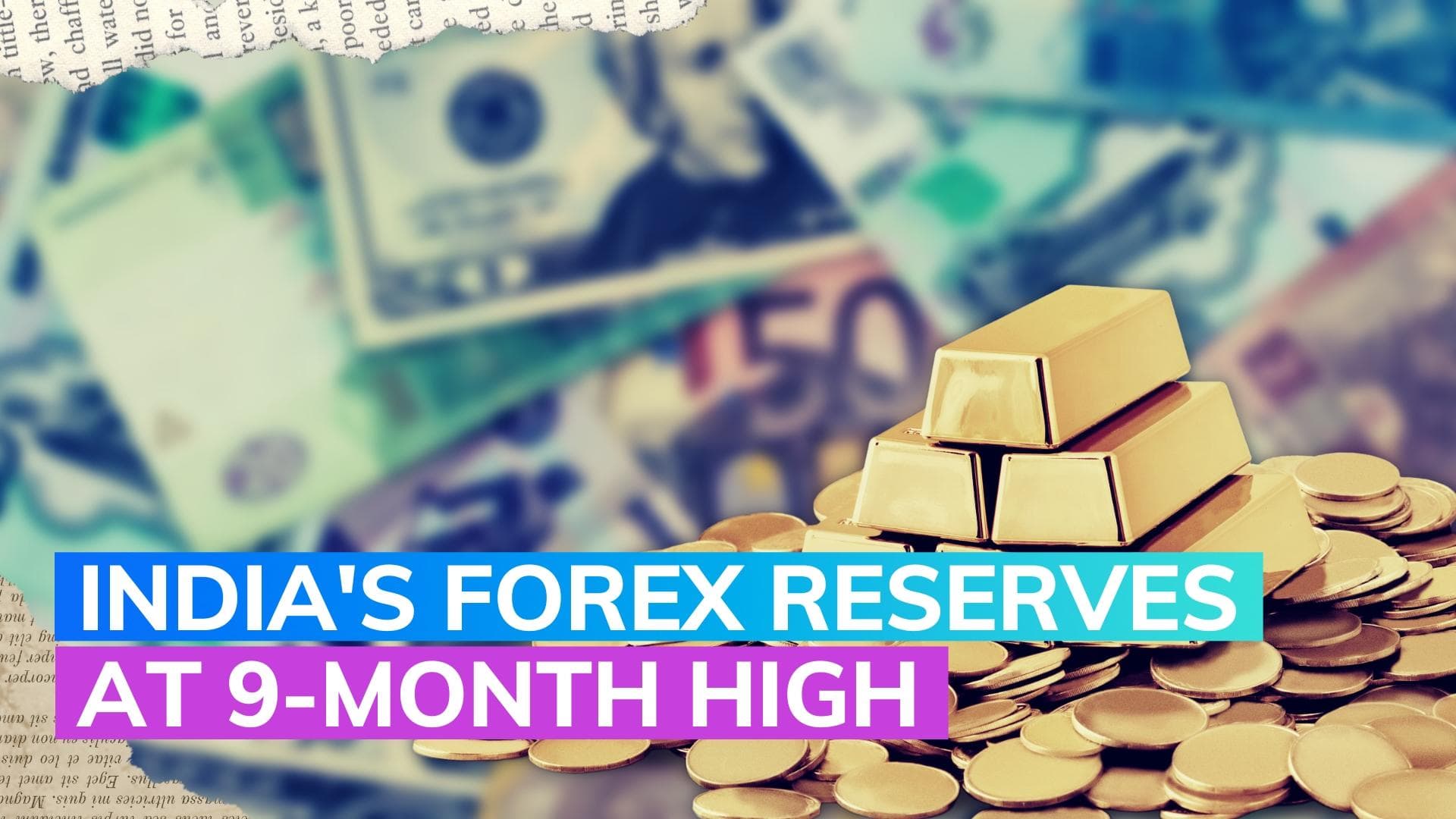 India's forex reserves rise by USD 6.30 bn to USD 584.75 bn