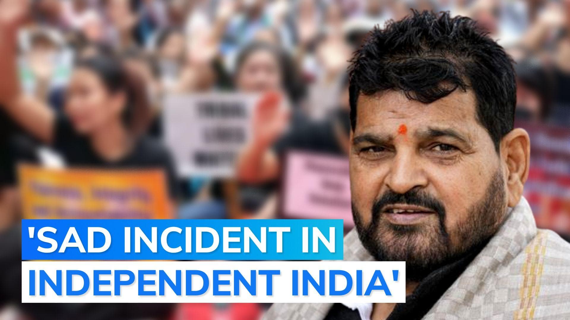 Manipur women paraded naked video: outgoing WFI chief Brij Bhushan reacts